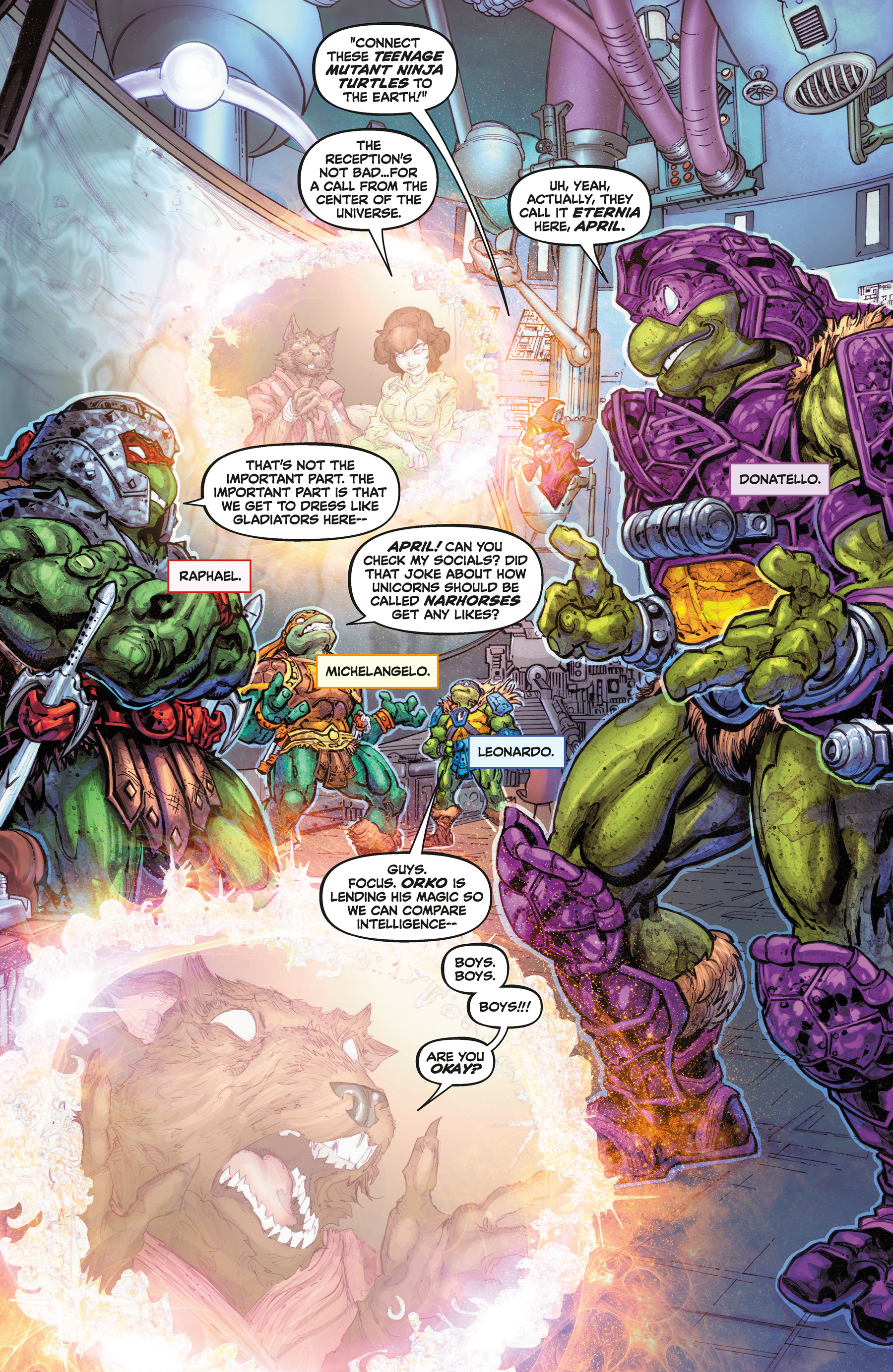 Masters of the Universe / Teenage Mutant Ninja Turtles: Turtles of Grayskull (2024-): Chapter 1 - Page 4