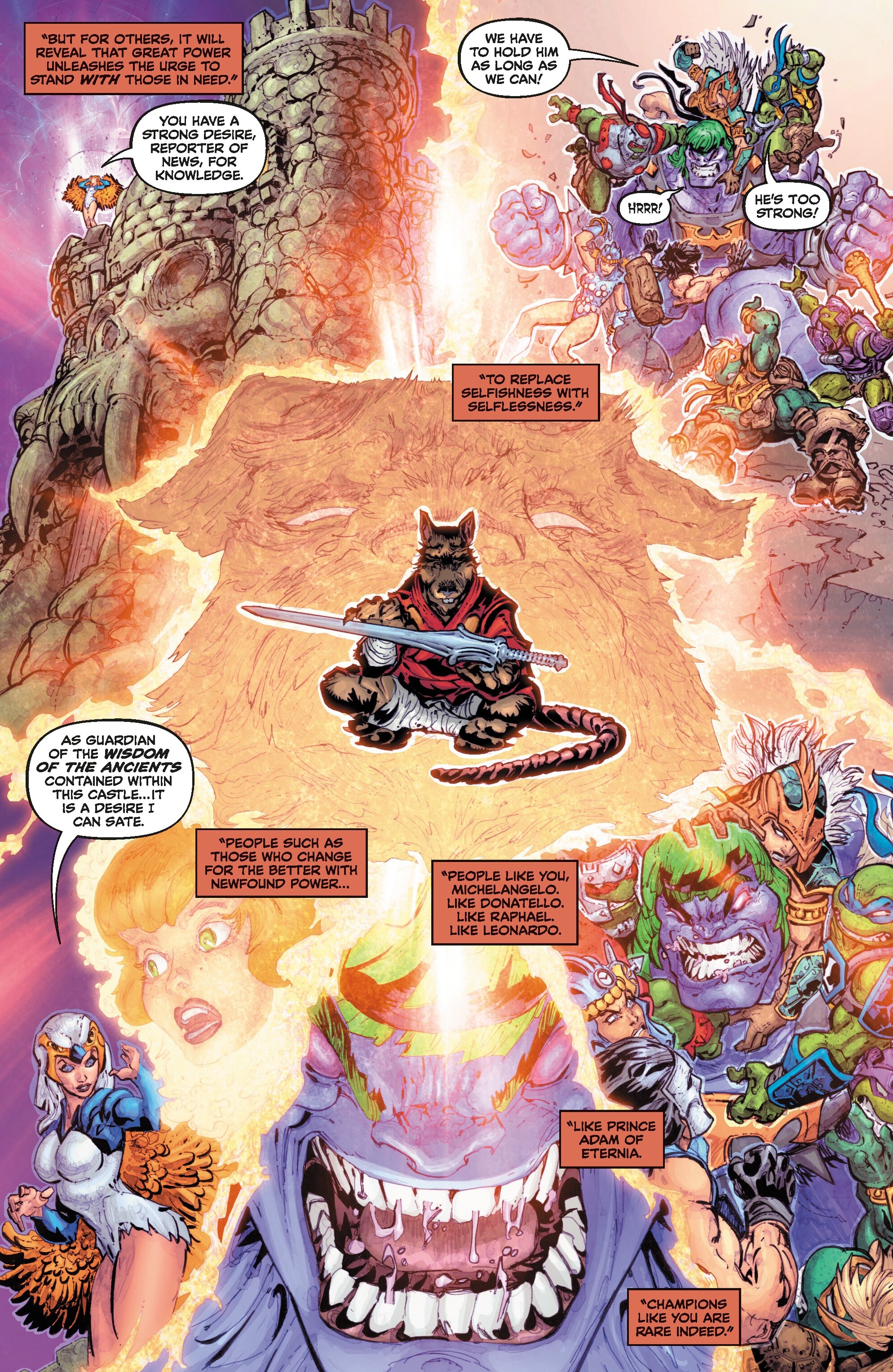 Masters of the Universe / Teenage Mutant Ninja Turtles: Turtles of Grayskull (2024-): Chapter 4 - Page 17