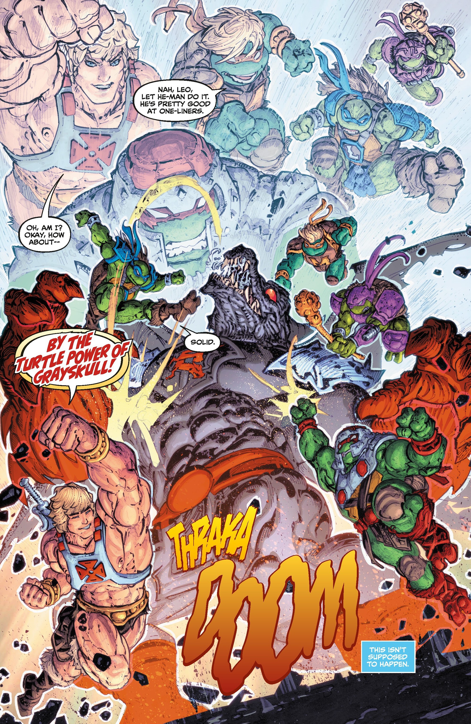 Masters of the Universe / Teenage Mutant Ninja Turtles: Turtles of Grayskull (2024-): Chapter 4 - Page 20