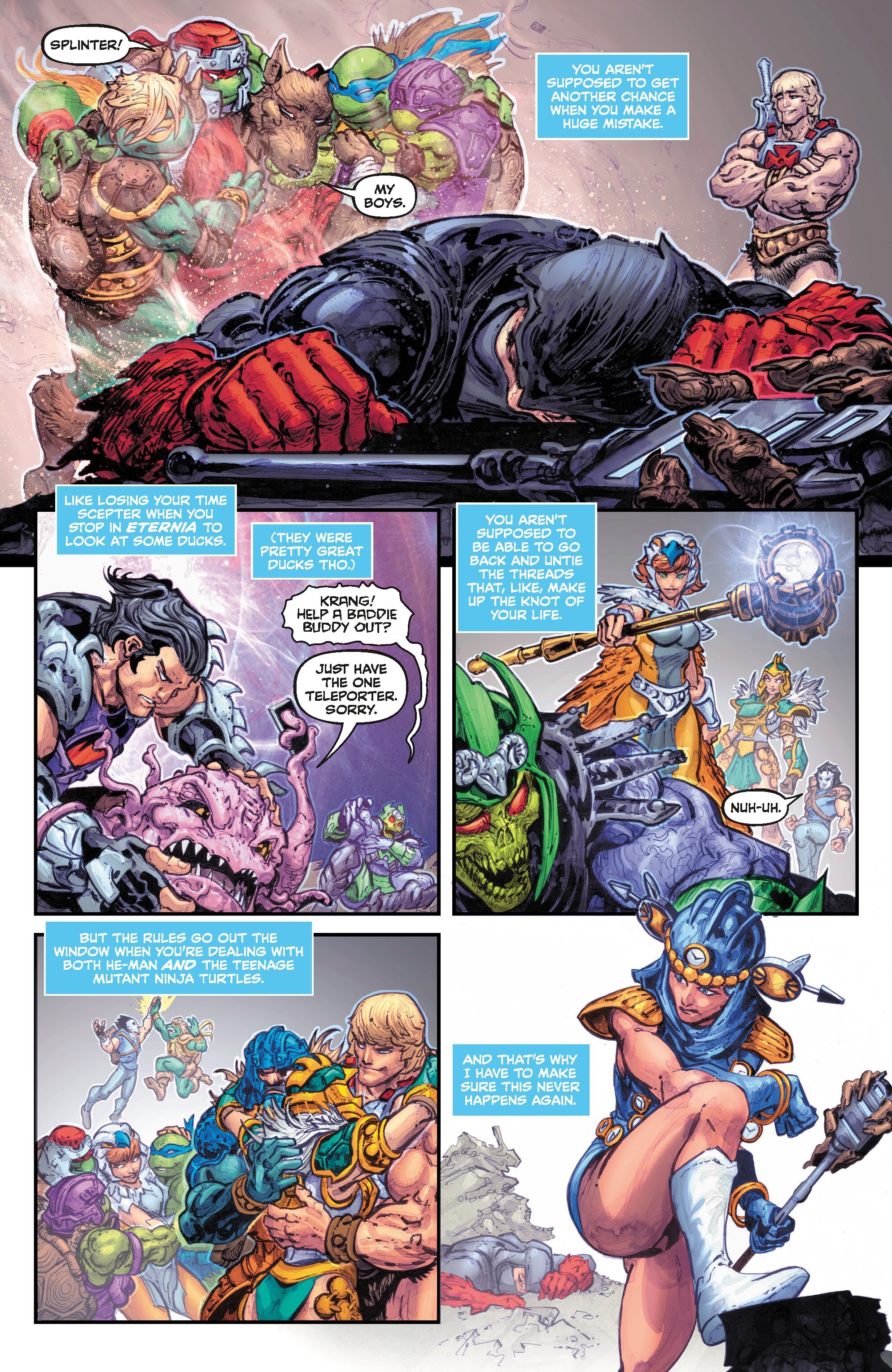 Masters of the Universe / Teenage Mutant Ninja Turtles: Turtles of Grayskull (2024-): Chapter 4 - Page 21