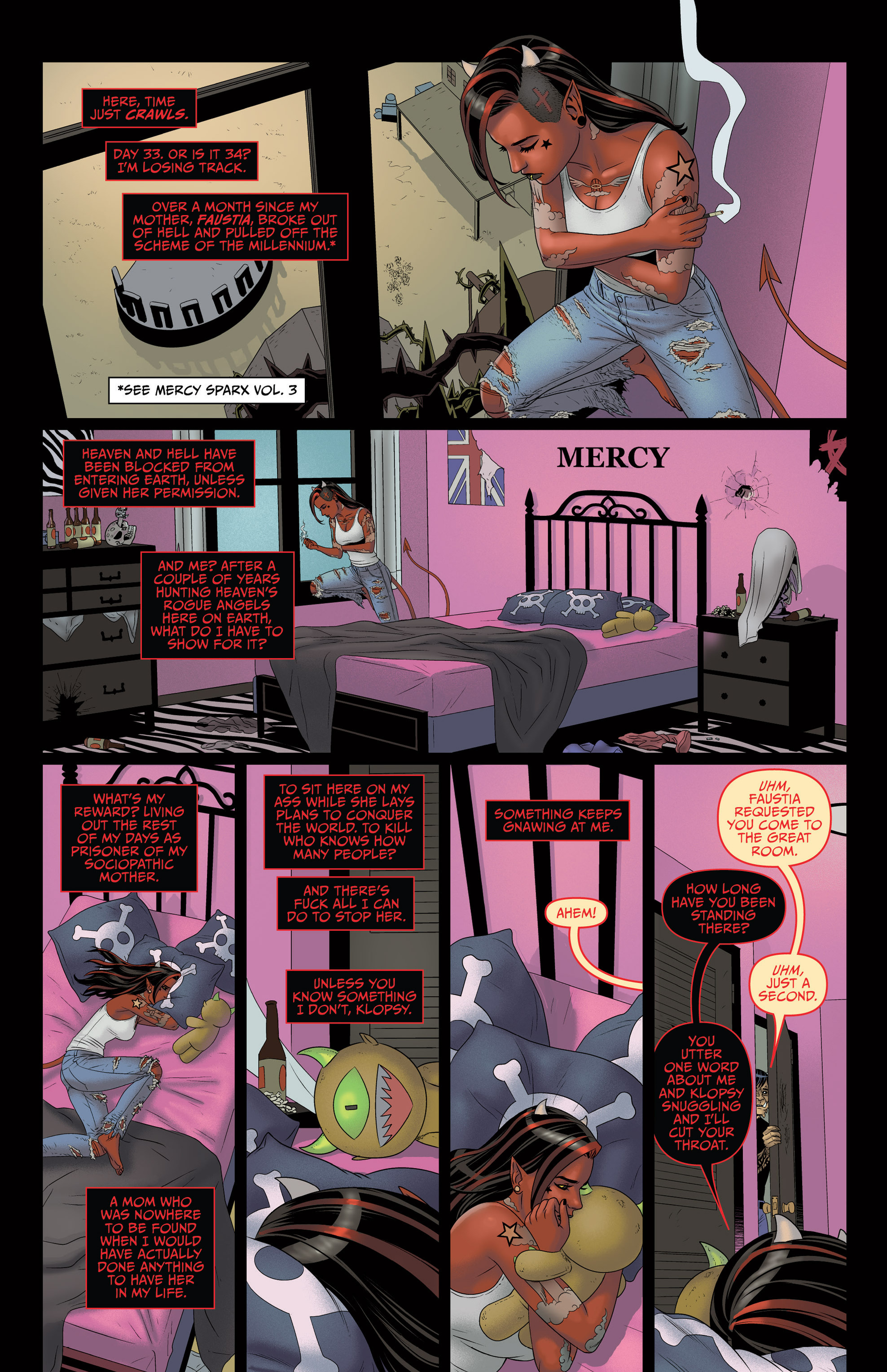 Mercy Sparx: Year One (2016-): Chapter 1 - Page 5
