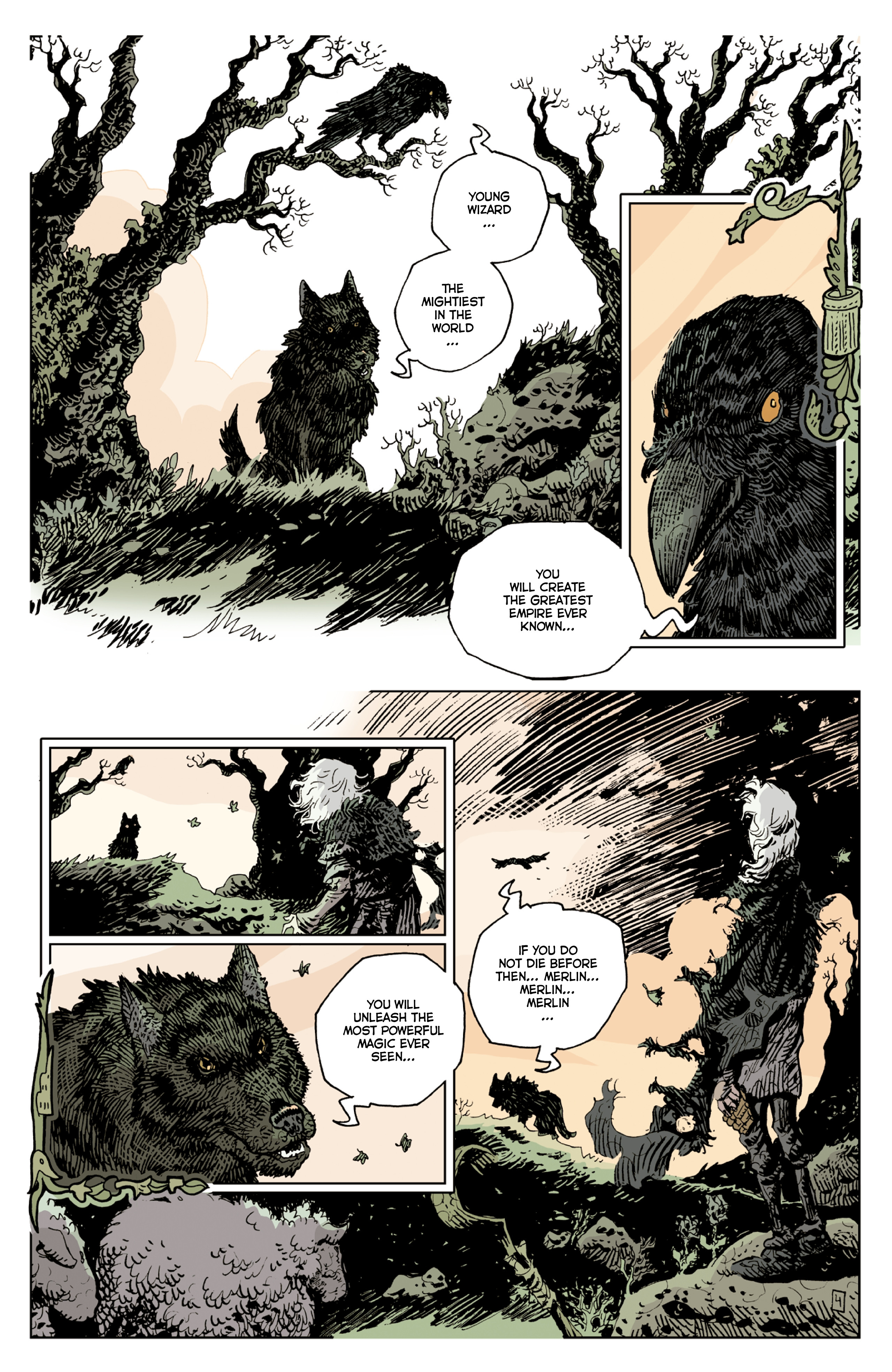 Merlin and Hector: The Swineherd and the Thief (2022): Chapter TP - Page 8