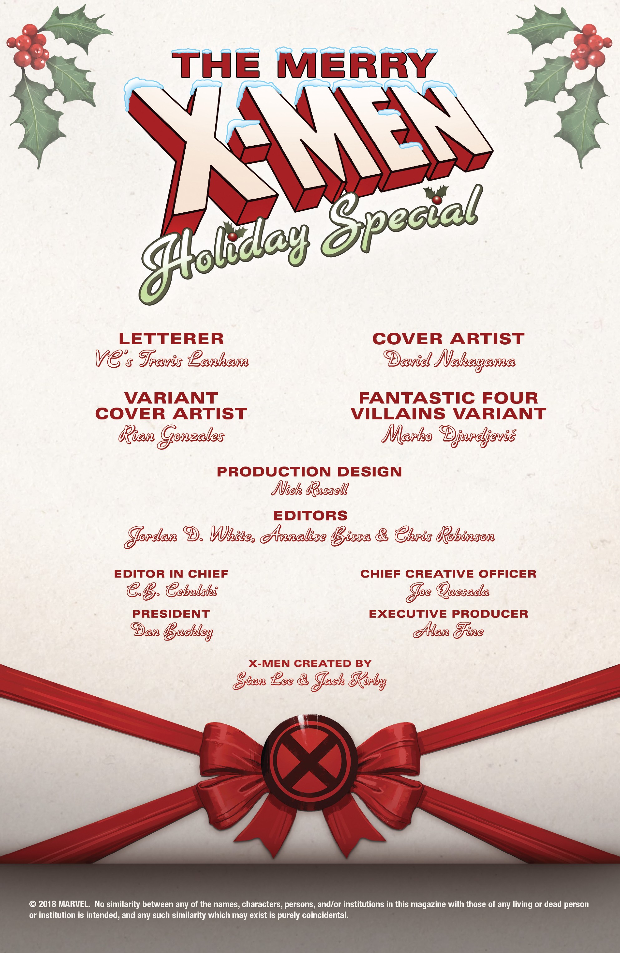 Merry X-Men Holiday Special (2018): Chapter 1 - Page 2