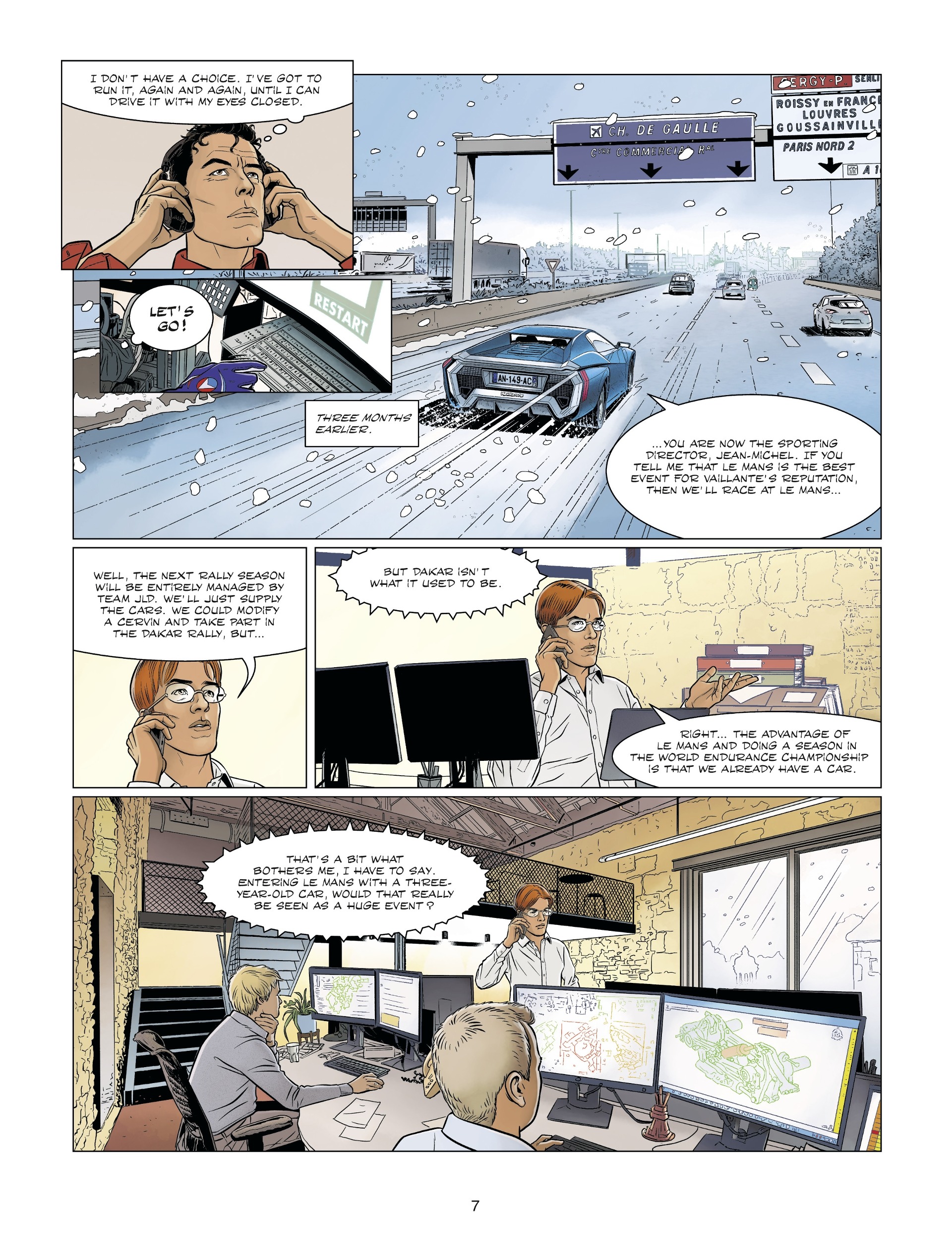 Michel Vaillant (2021-): Chapter 10 - Page 7