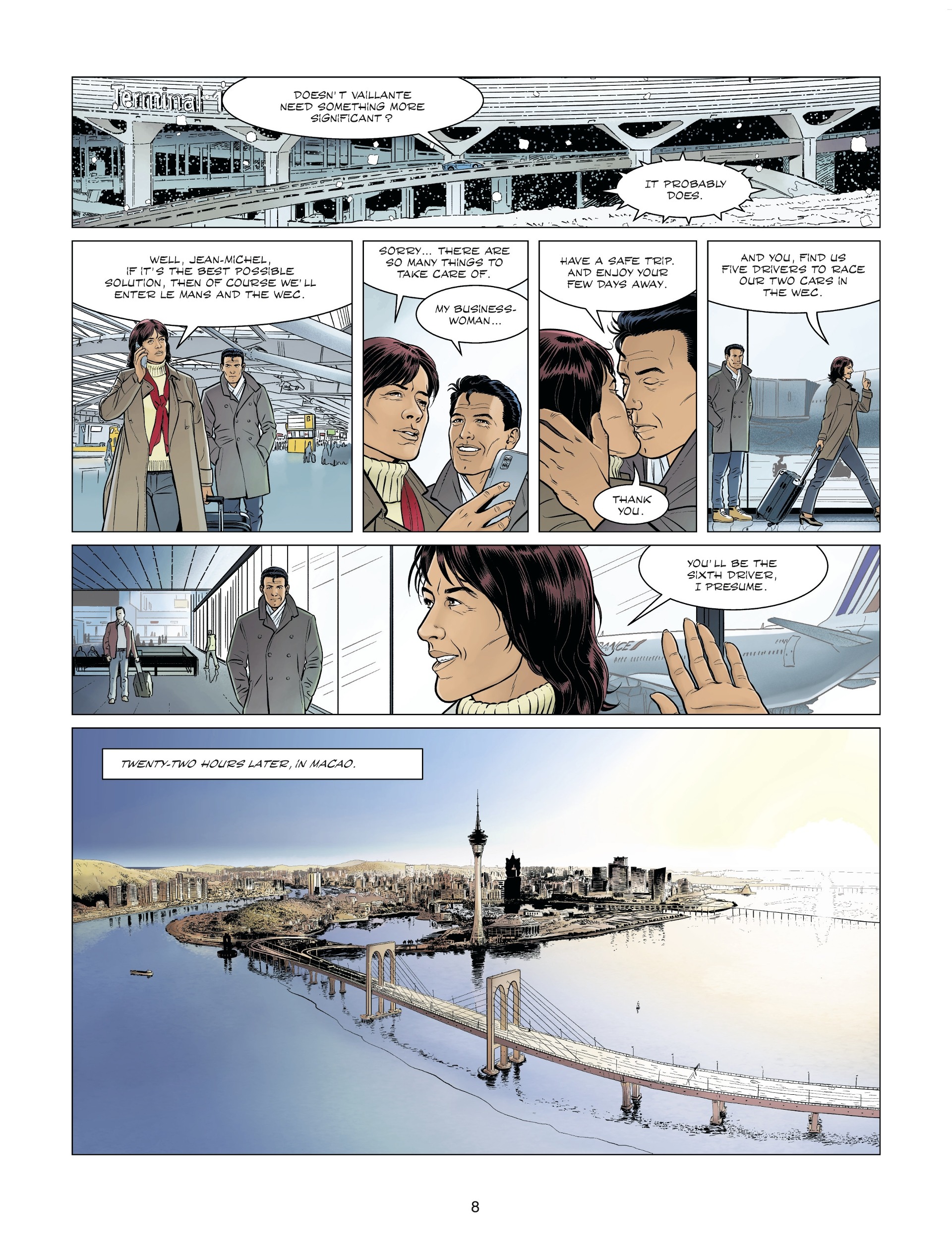 Michel Vaillant (2021-): Chapter 10 - Page 8