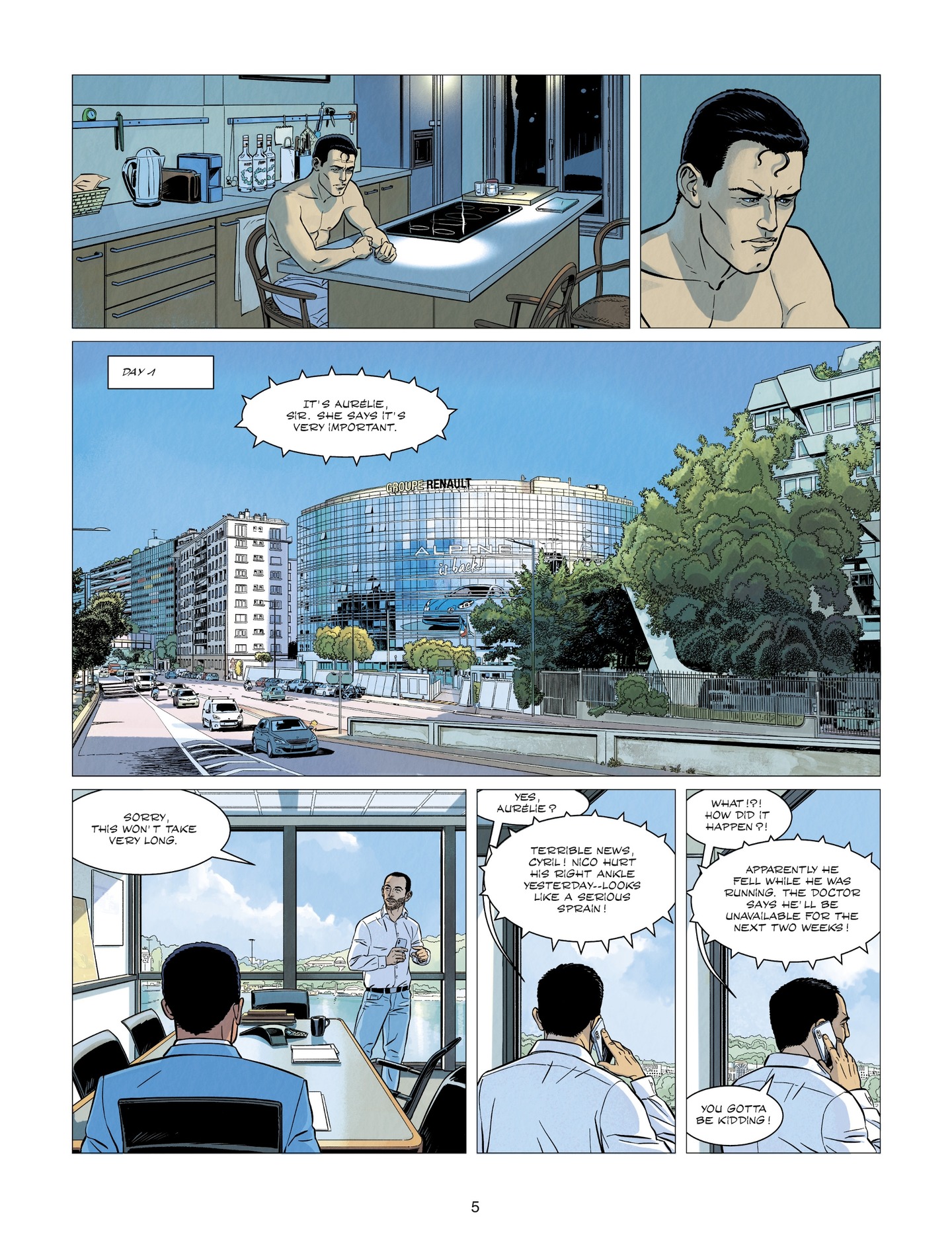 Michel Vaillant (2021-): Chapter 8 - Page 5