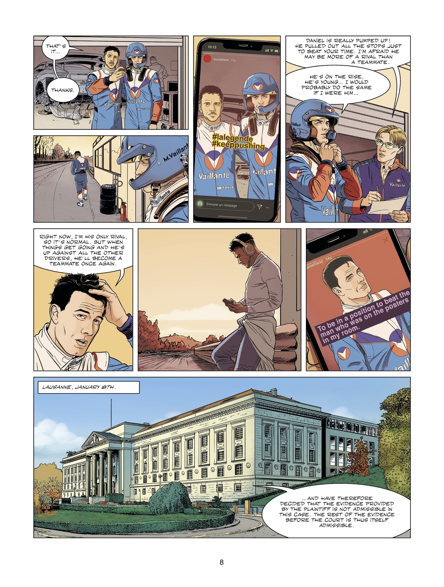 Michel Vaillant (2021-): Chapter 9 - Page 8