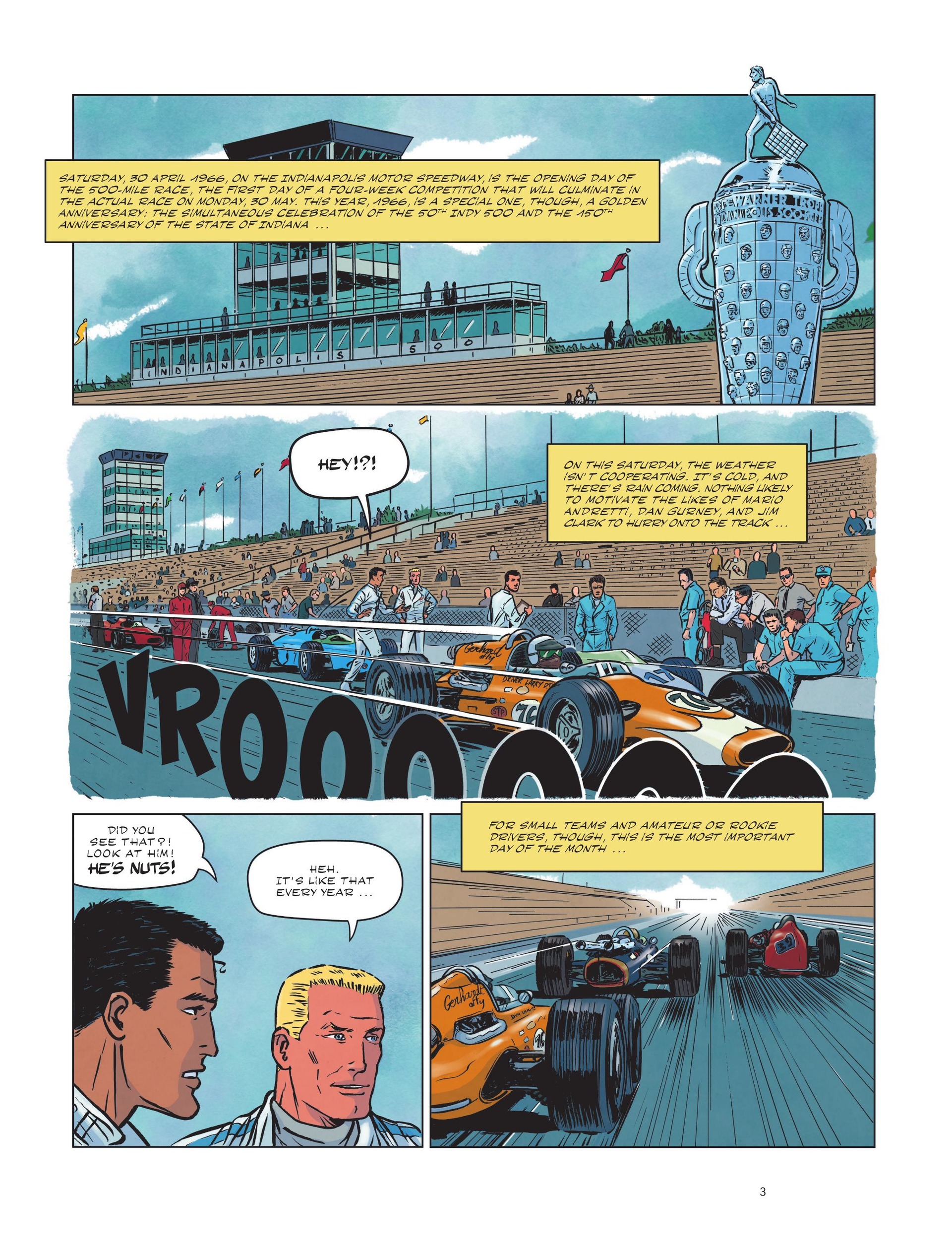 Michel Vaillant: Legendary Races (2023-): Chapter 1 - Page 5