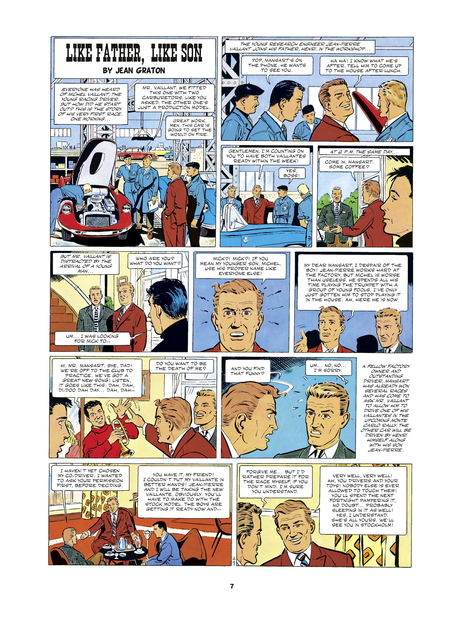 Michel Vaillant: Short Story Classics (2022): Chapter 1 - Page 9