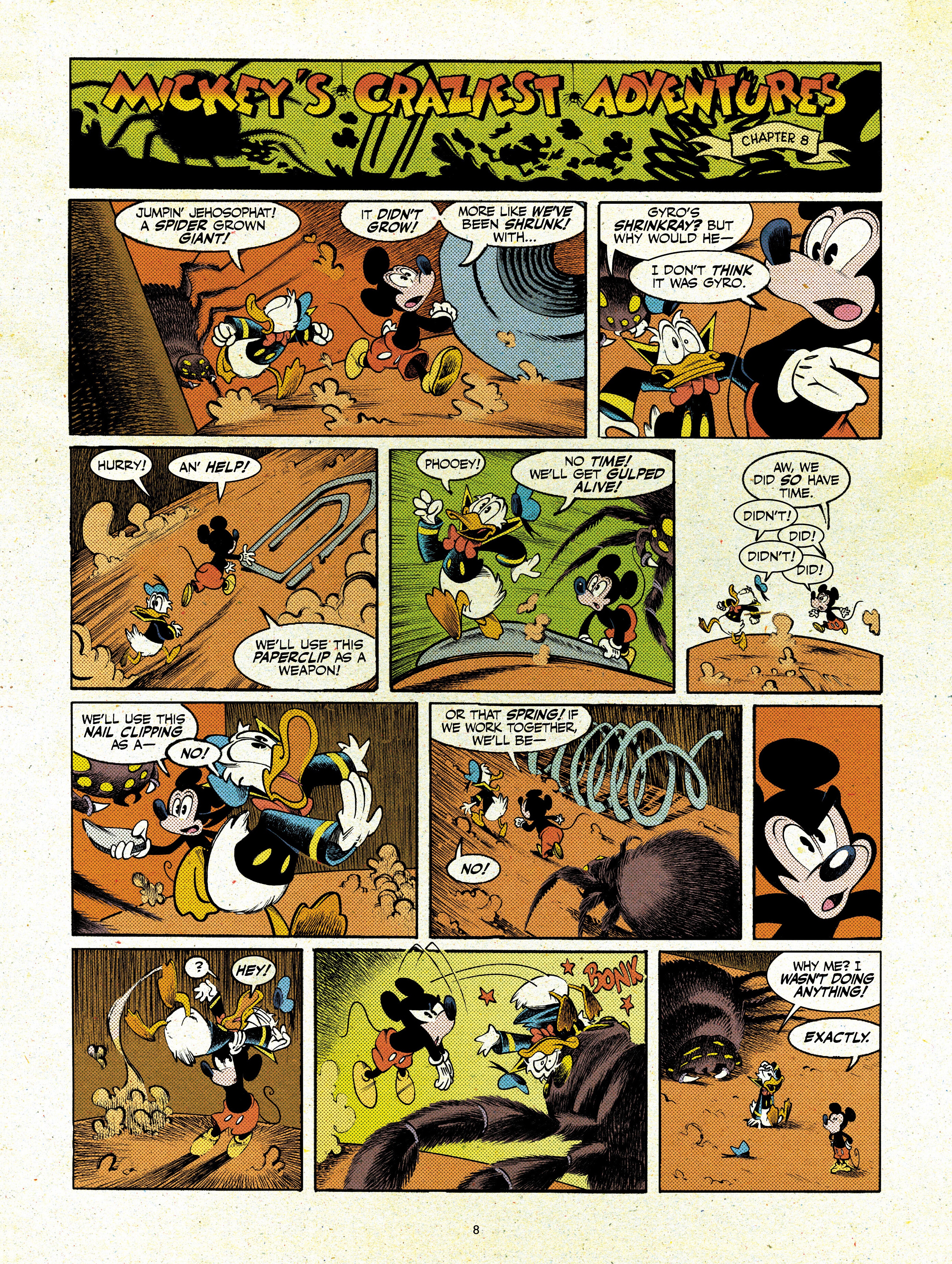 Mickey and Donald: Mickey's Craziest Adventures (2024): Chapter 1 - Page 8