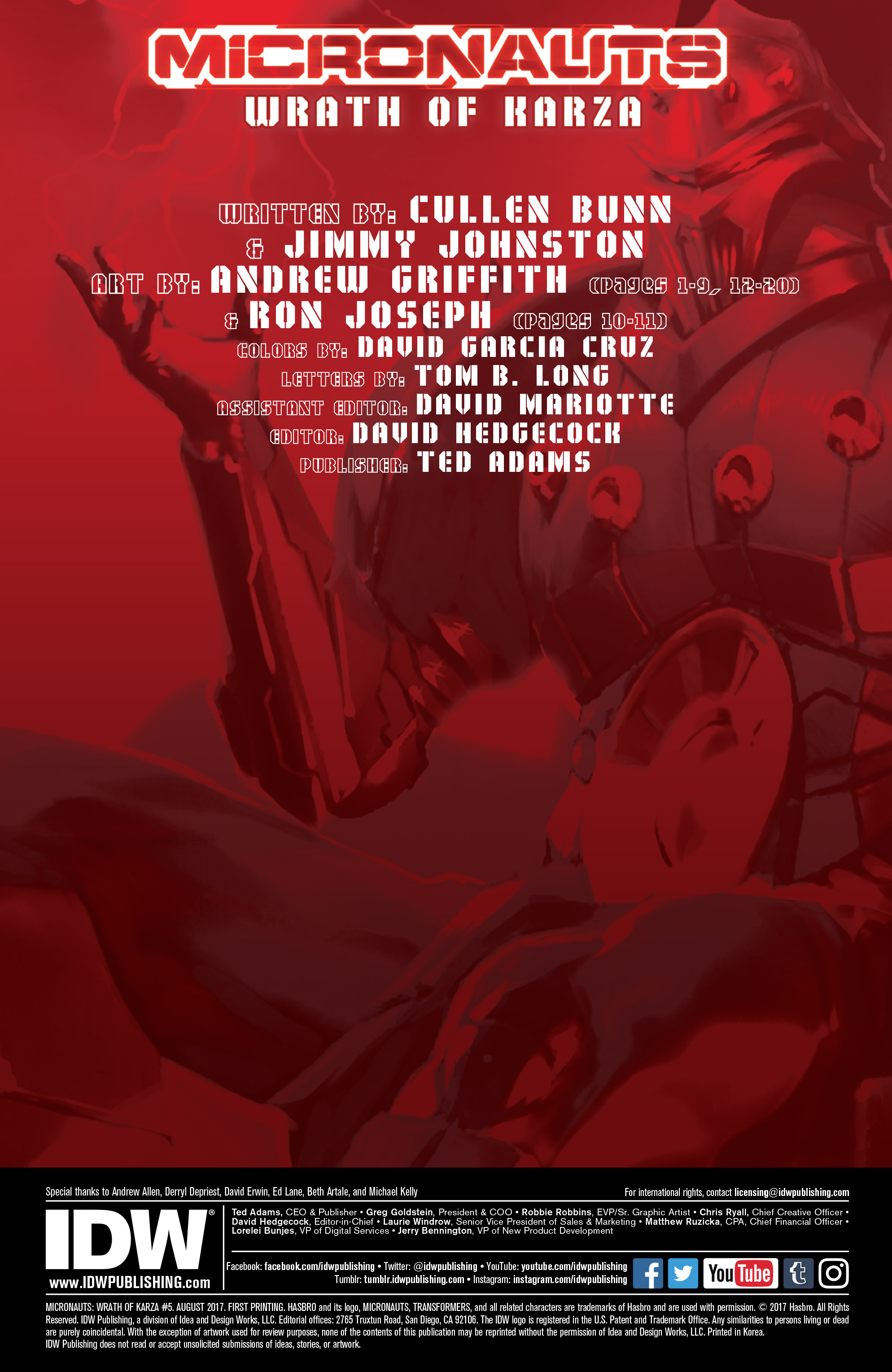 Micronauts Wrath Of Karza (2017): Chapter 5 - Page 2