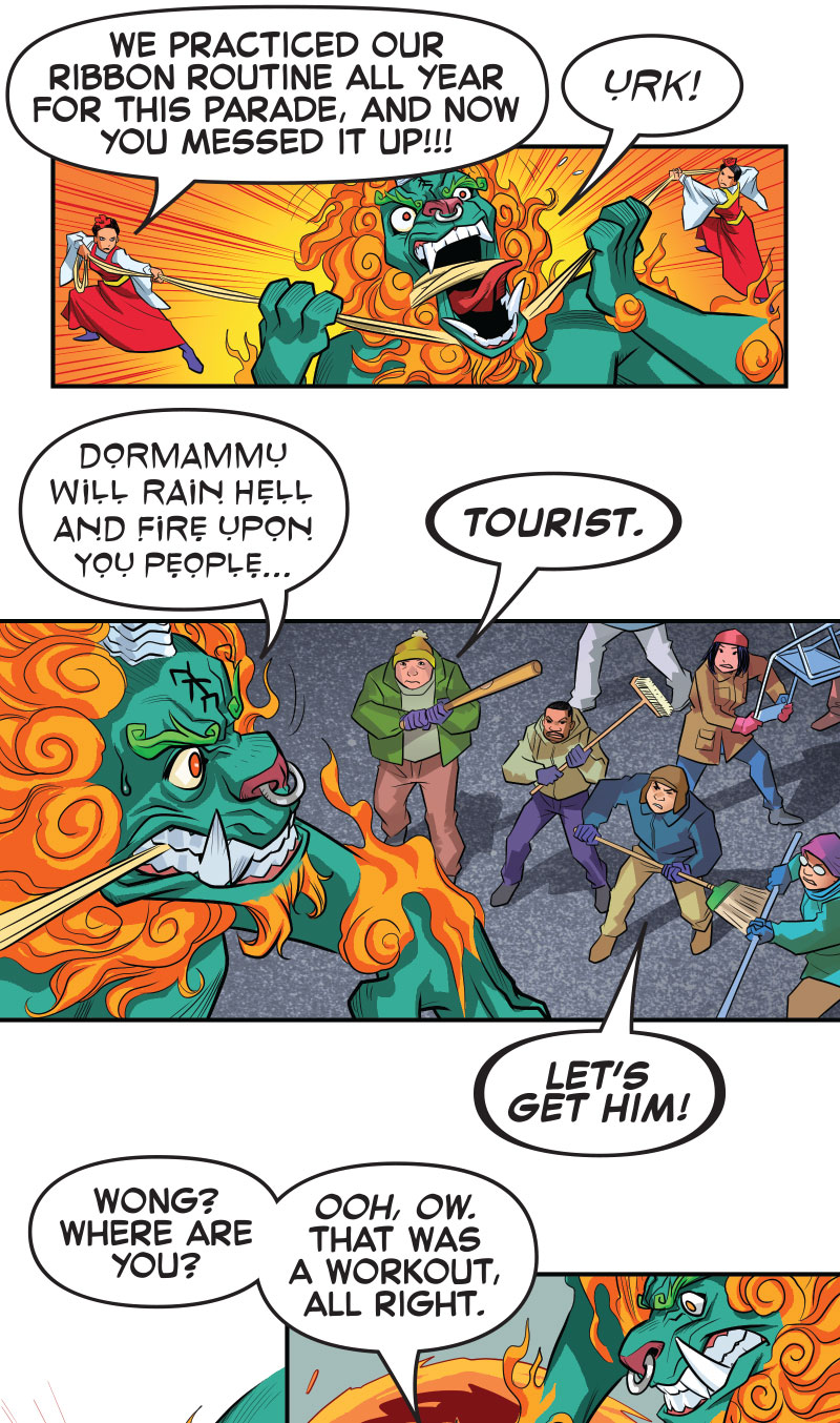 Mighty Marvel Holiday Special: Year of the Wong Infinity Comic (2022): Chapter 1 - Page 17