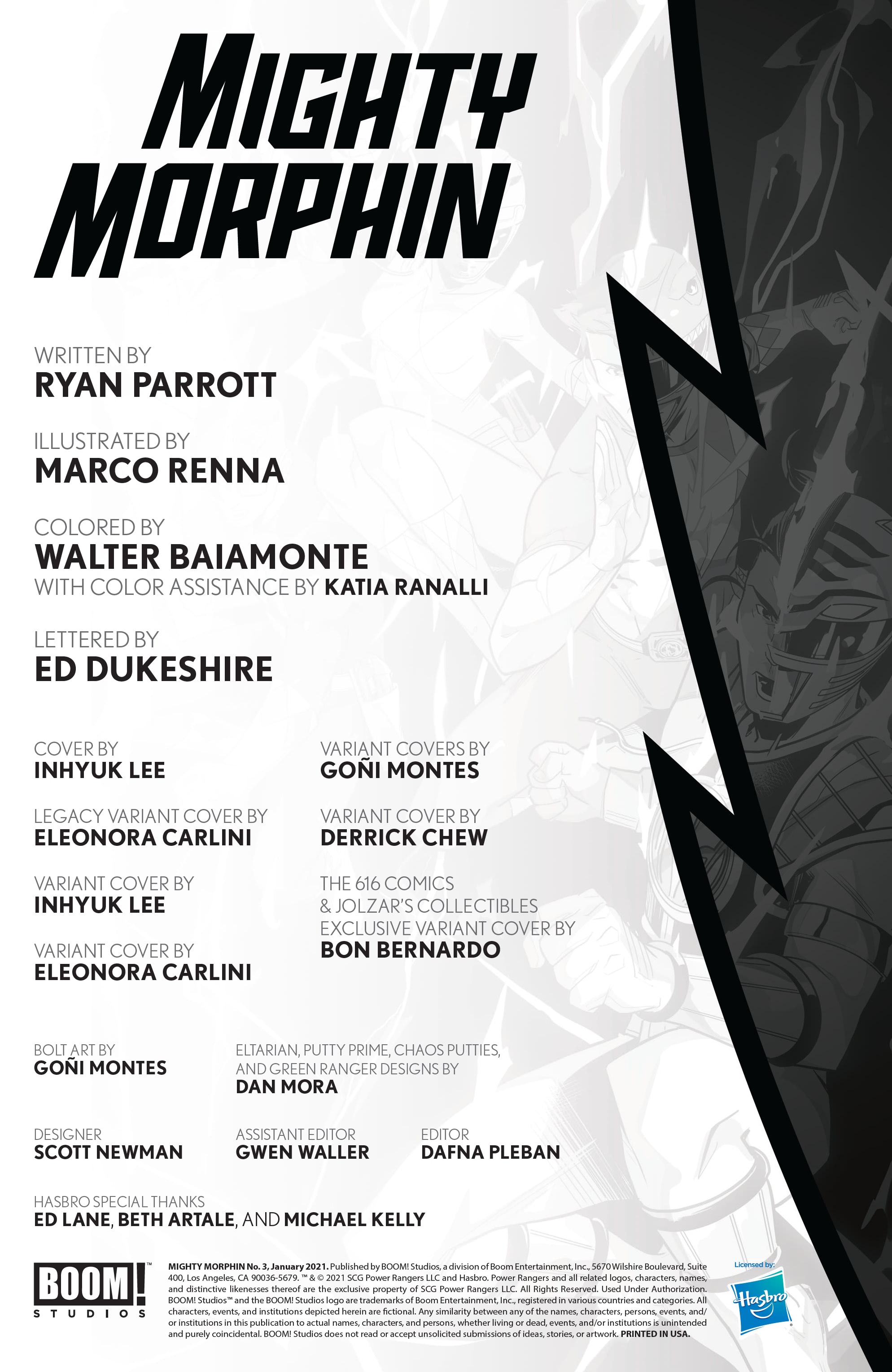Mighty Morphin (2020-): Chapter 3 - Page 2