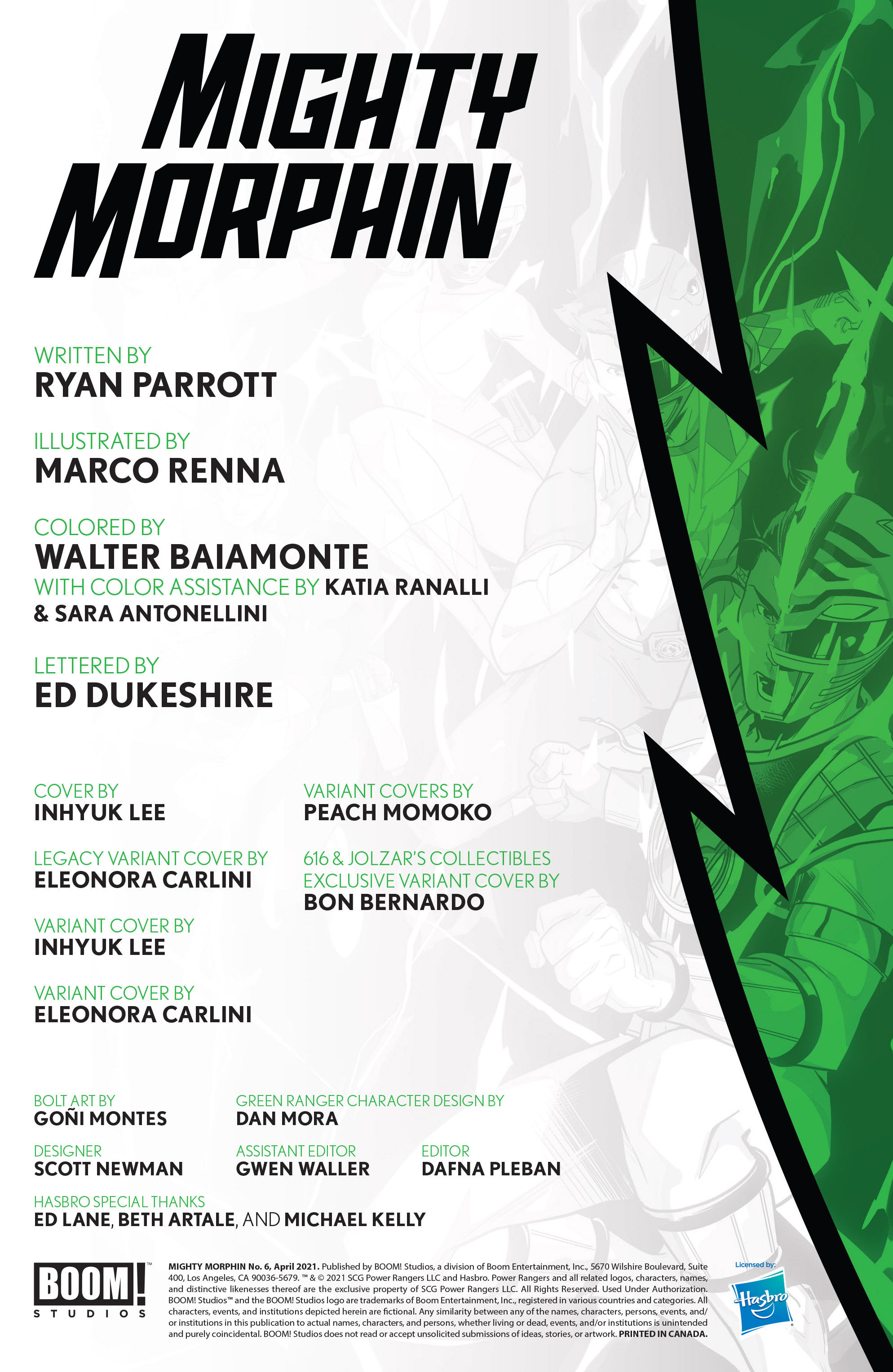Mighty Morphin (2020-): Chapter 6 - Page 2