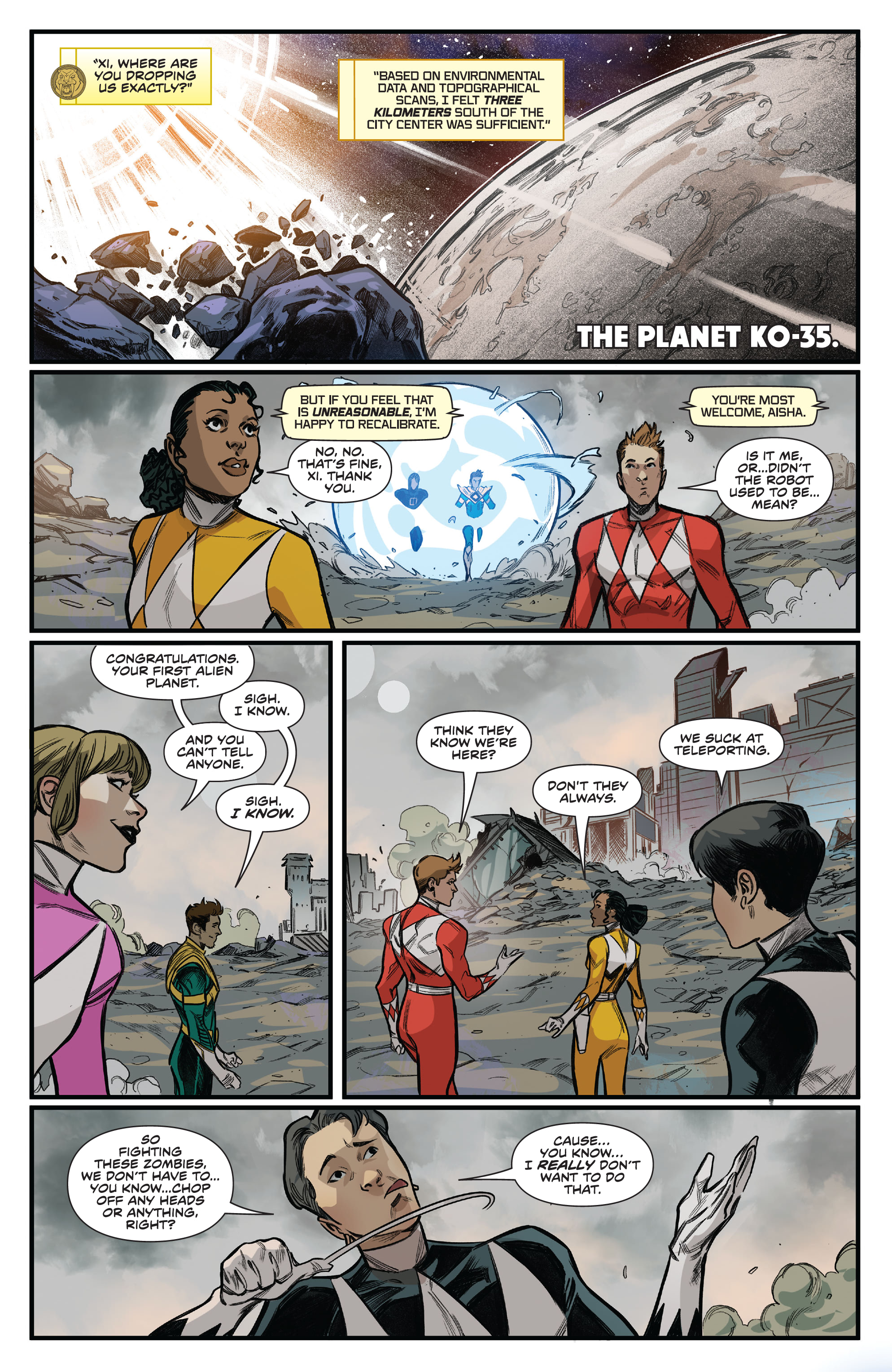 Mighty Morphin Power Rangers (2022-): Chapter 100 - Page 7