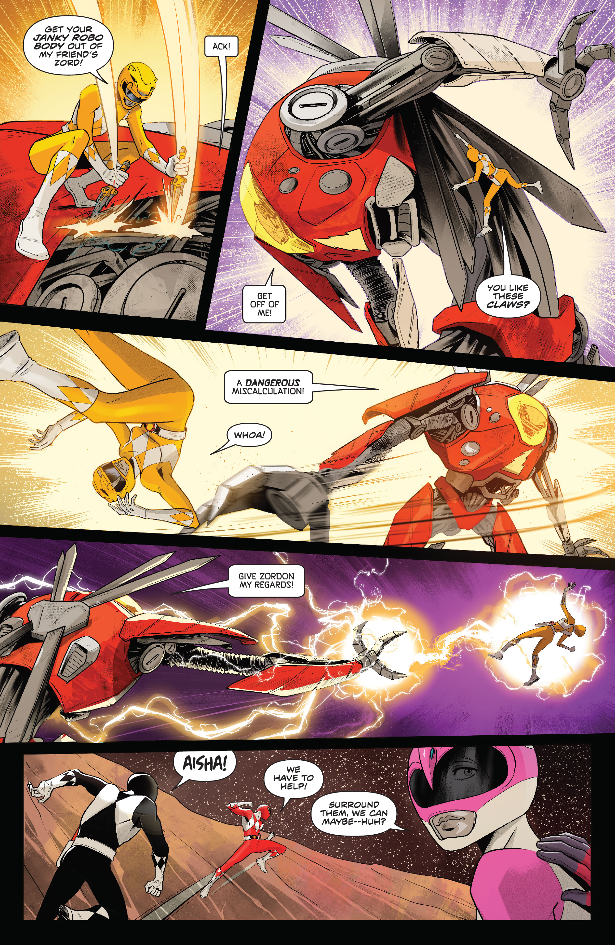 Mighty Morphin Power Rangers (2022-): Chapter 105 - Page 12
