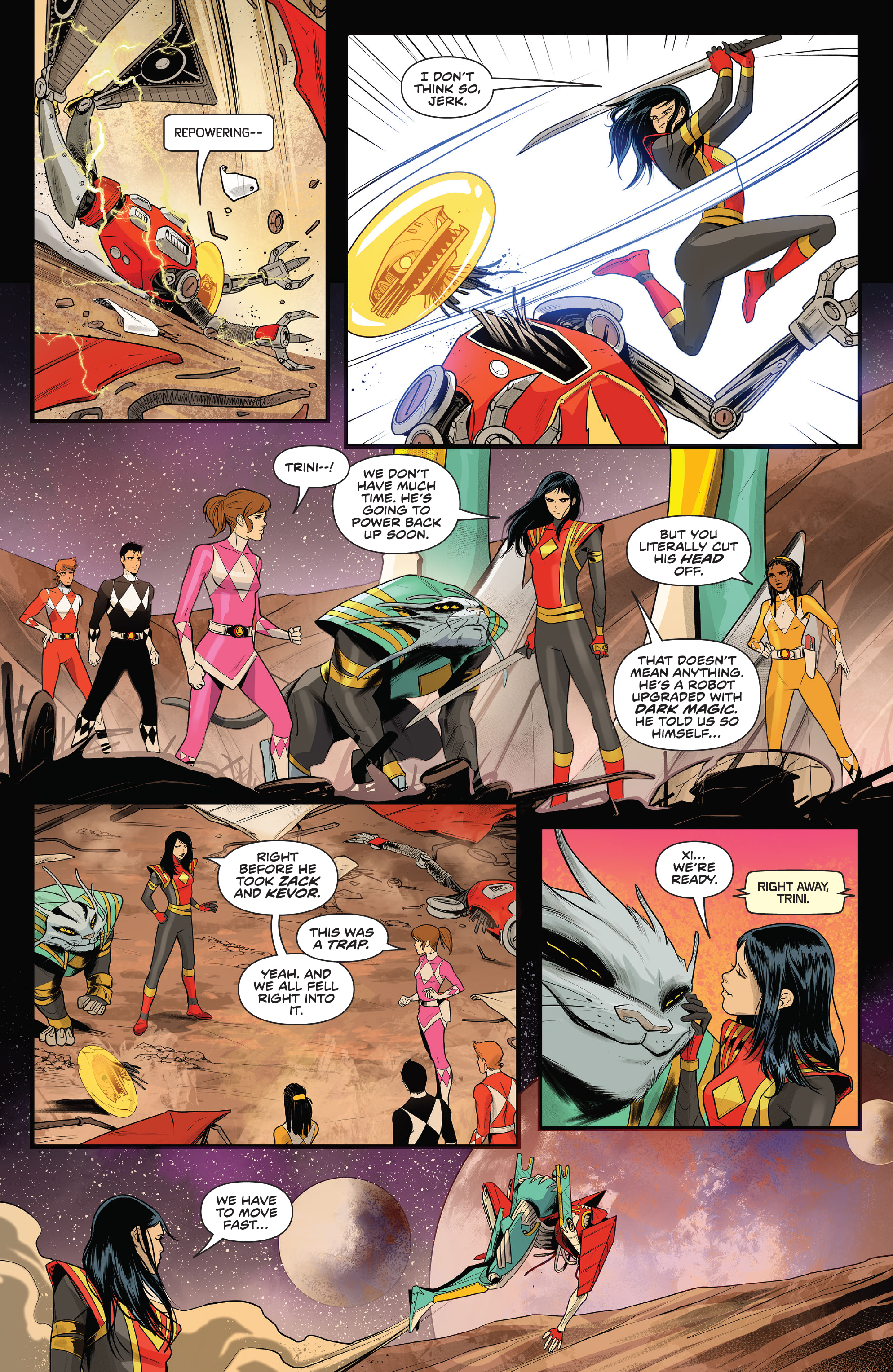 Mighty Morphin Power Rangers (2022-): Chapter 105 - Page 16