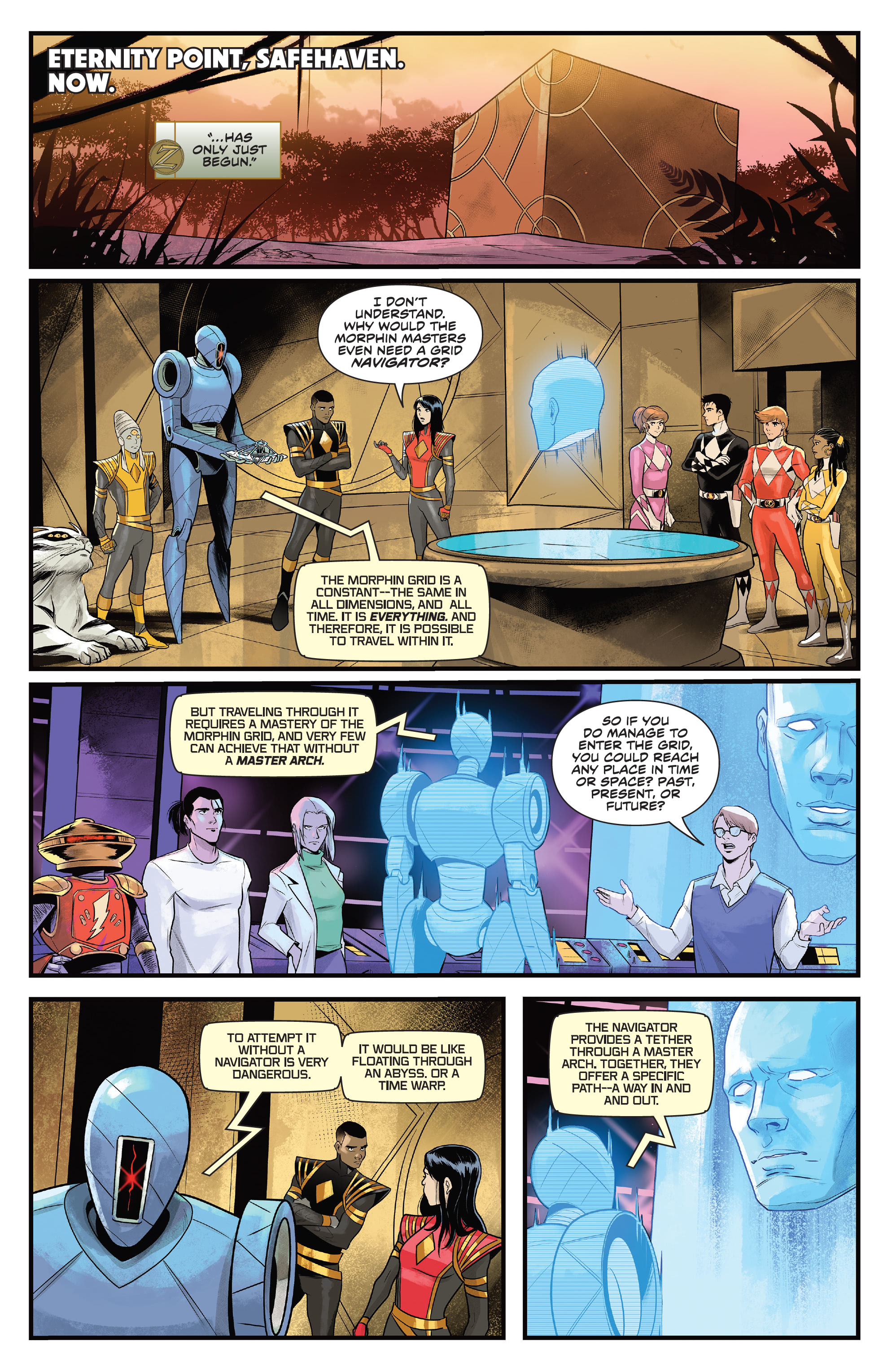Mighty Morphin Power Rangers (2022-): Chapter 106 - Page 5