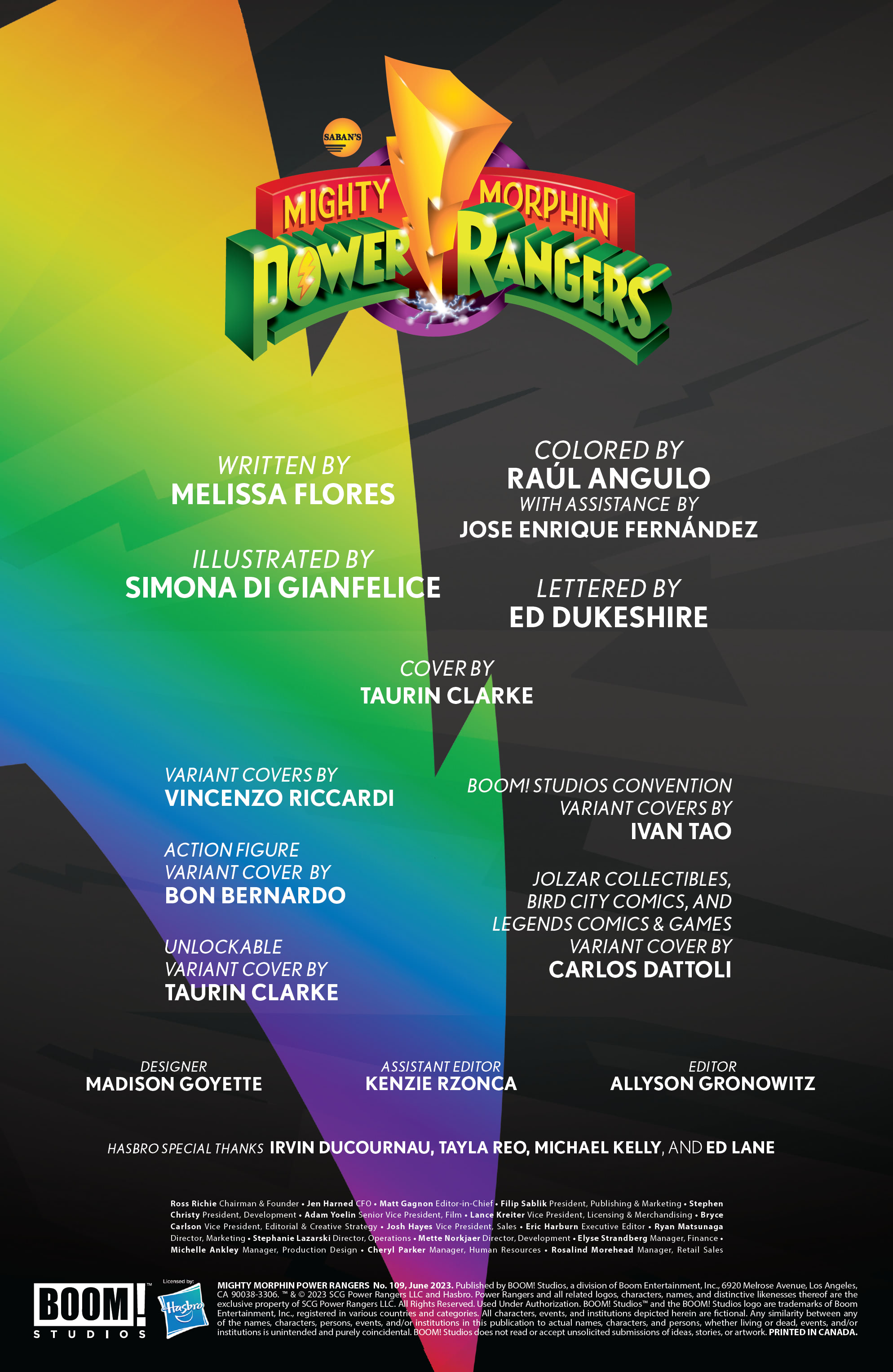 Mighty Morphin Power Rangers (2022-): Chapter 109 - Page 2