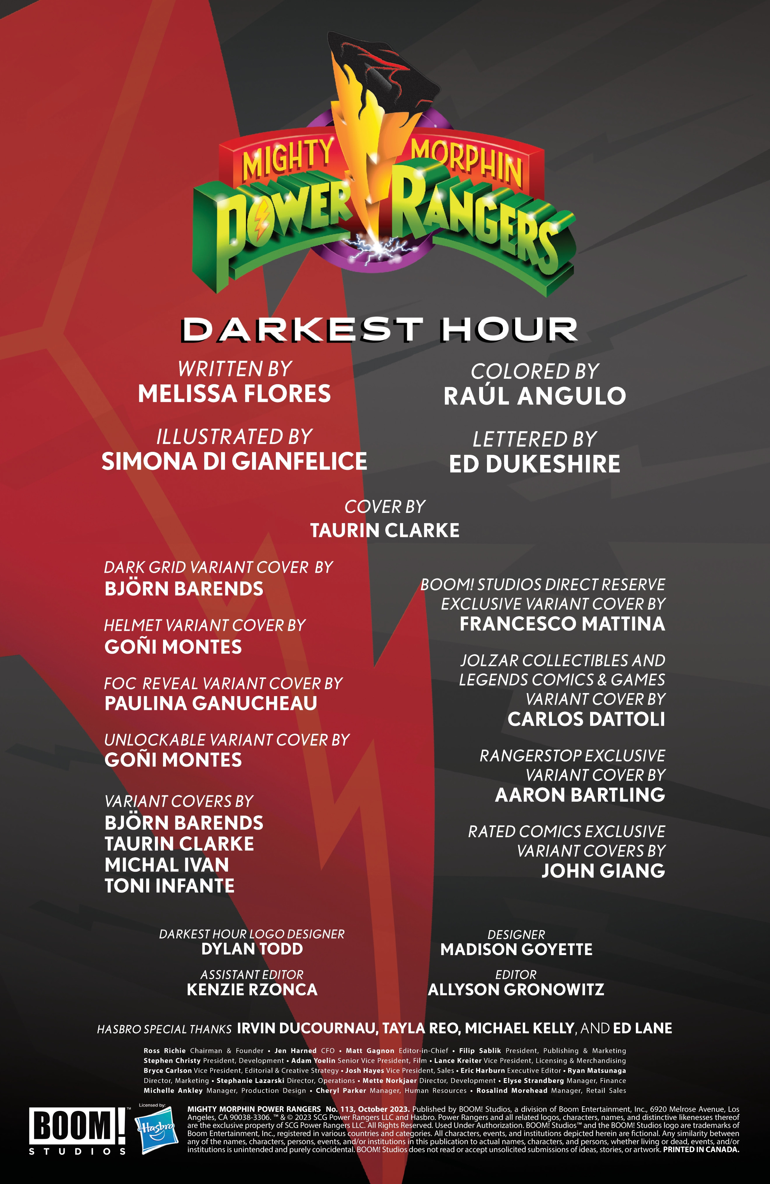 Mighty Morphin Power Rangers (2022-): Chapter 113 - Page 2