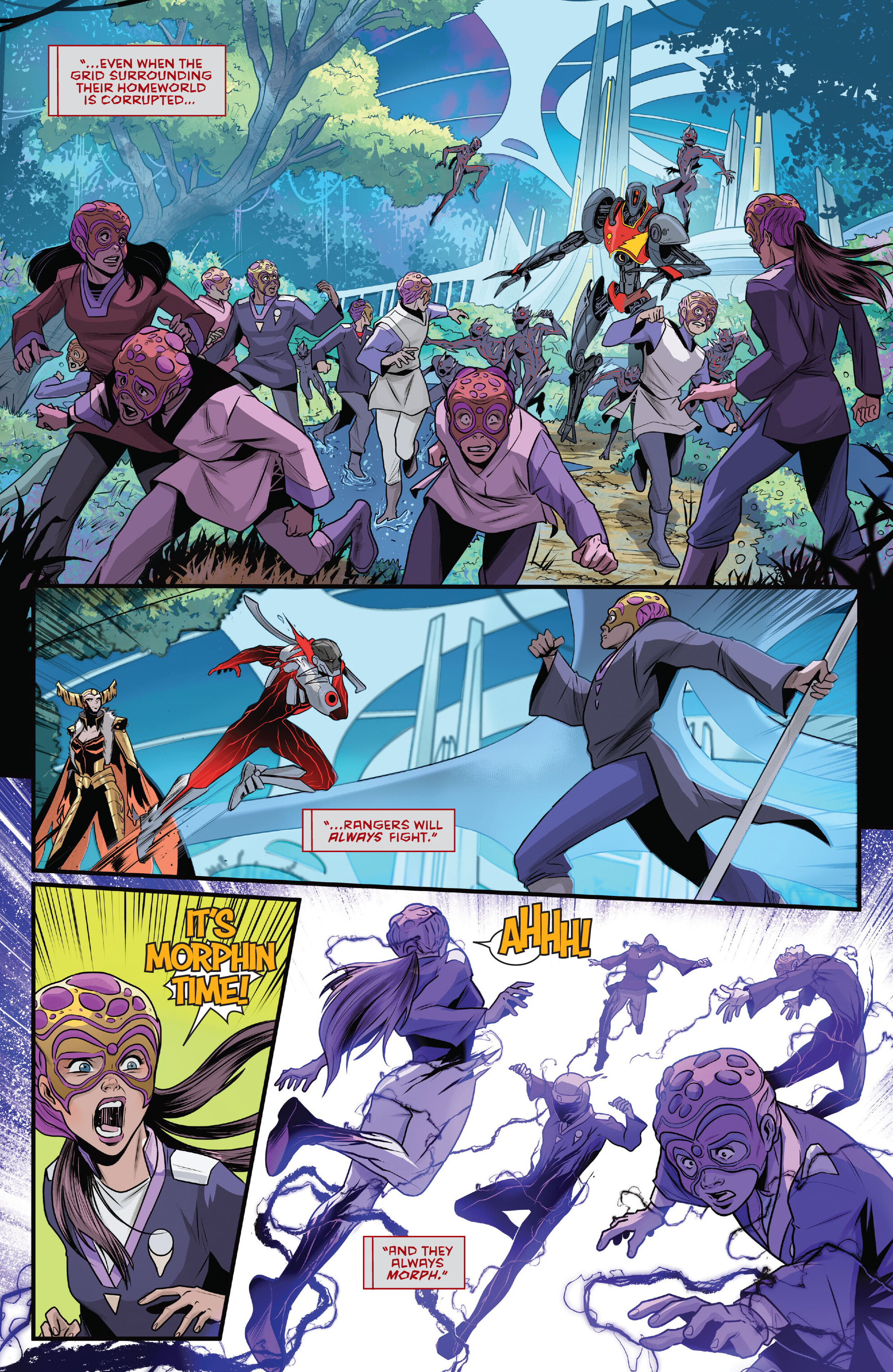 Mighty Morphin Power Rangers (2022-): Chapter 117 - Page 4