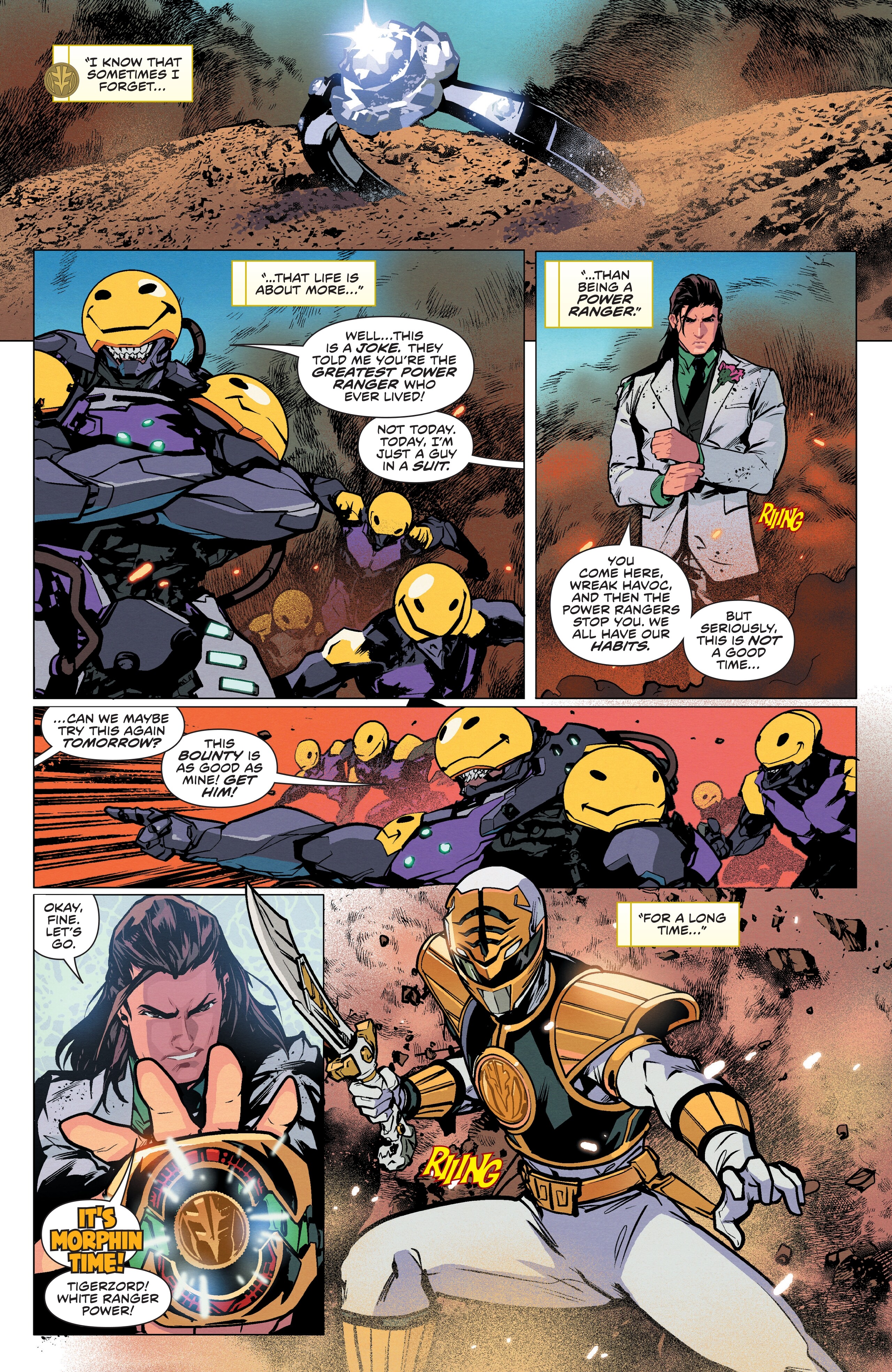 Mighty Morphin Power Rangers 30th Anniversary Special (2023): Chapter 1 - Page 11