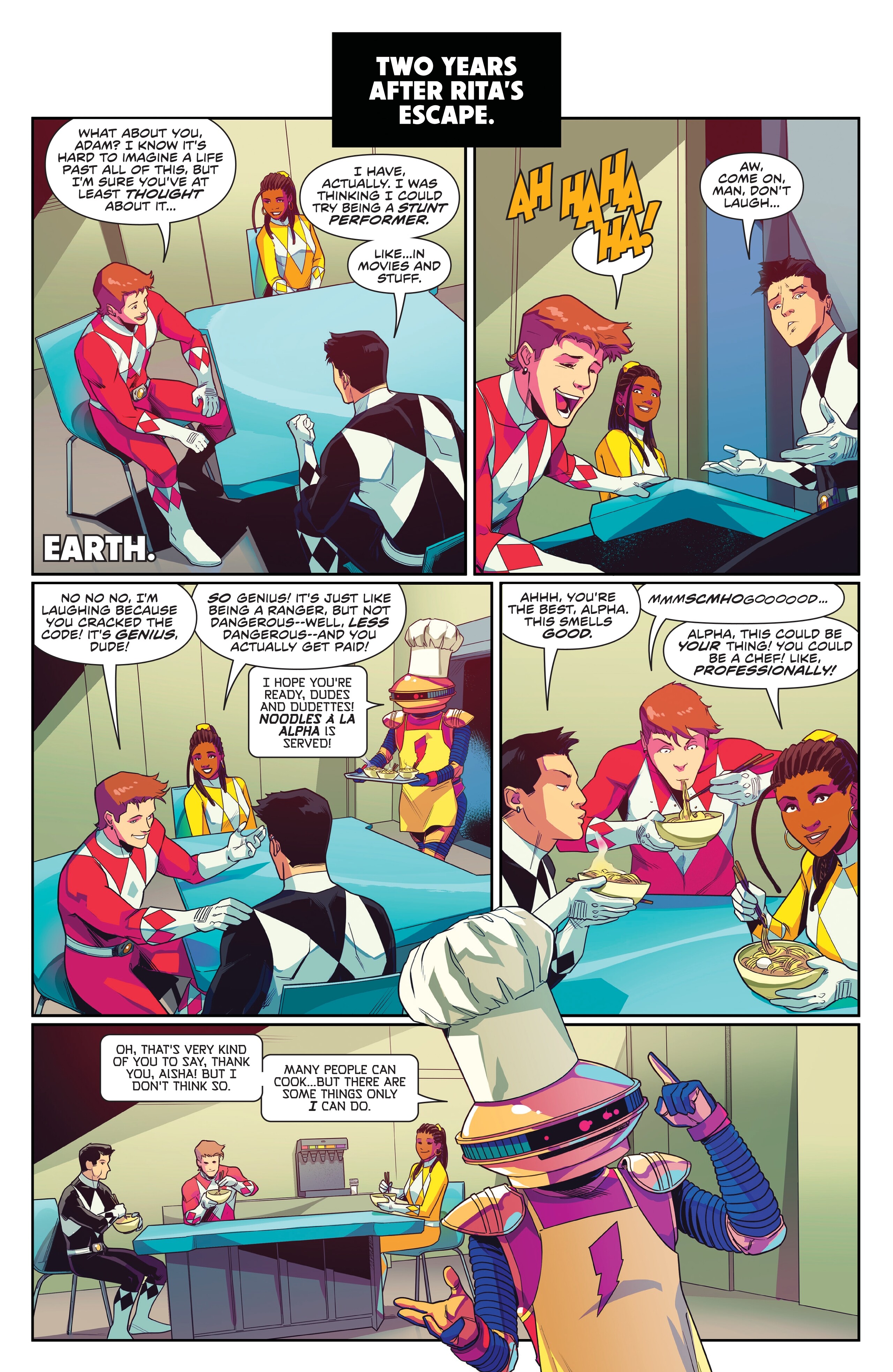 Mighty Morphin Power Rangers 30th Anniversary Special (2023): Chapter 1 - Page 22