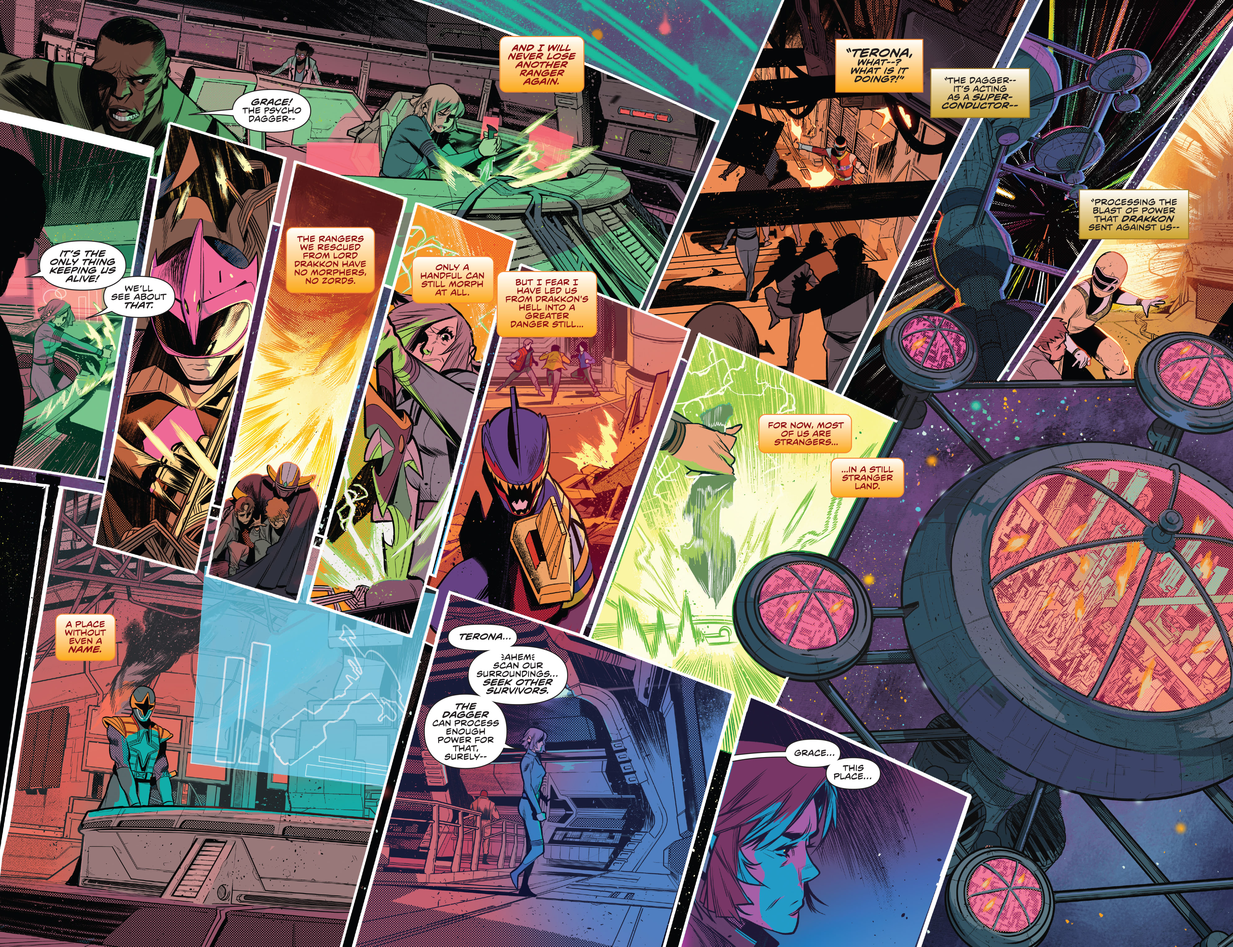 Mighty Morphin Power Rangers: Beyond the Grid (2020): Chapter 1 - Page 8