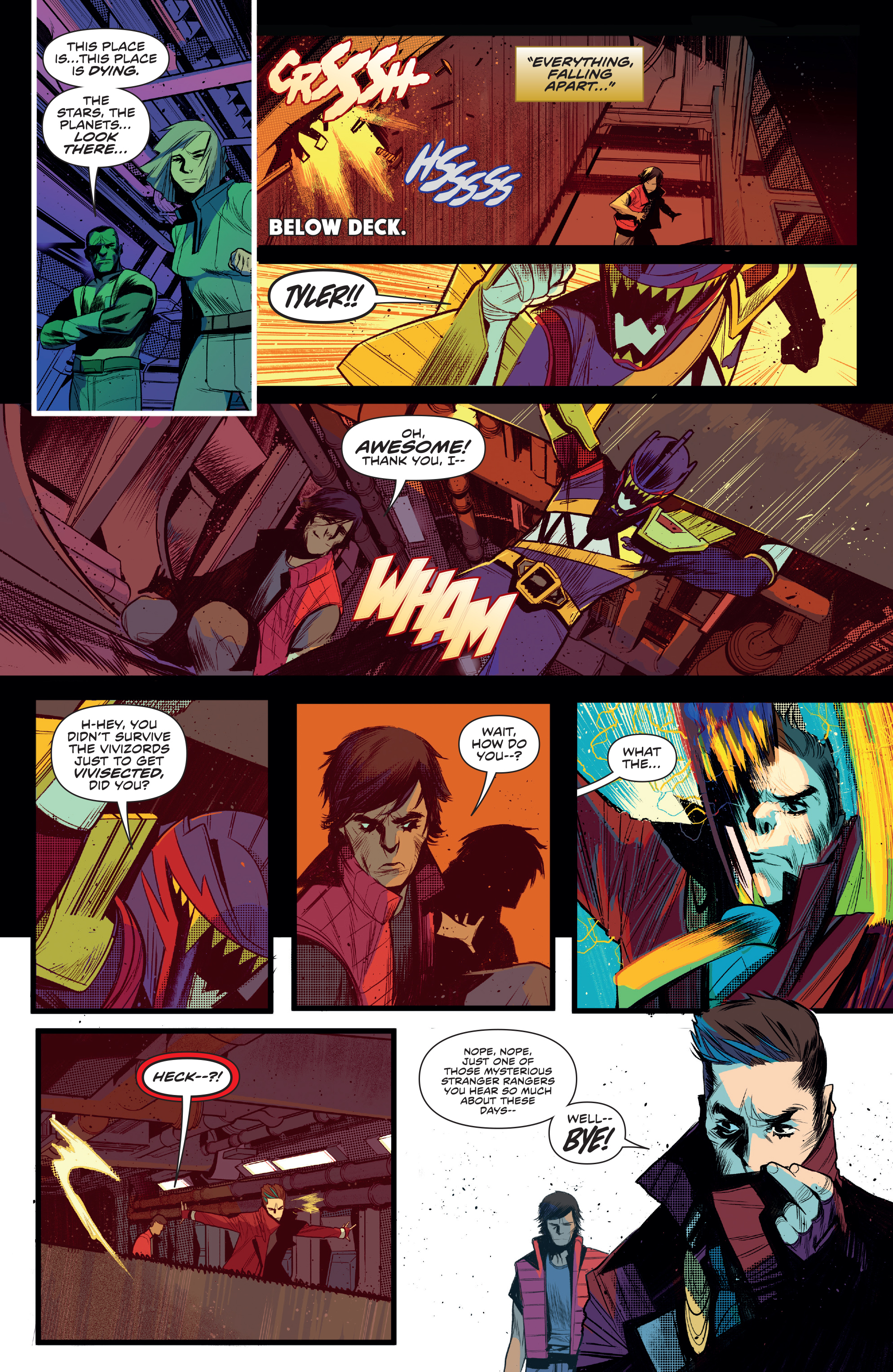 Mighty Morphin Power Rangers: Beyond the Grid (2020): Chapter 1 - Page 10