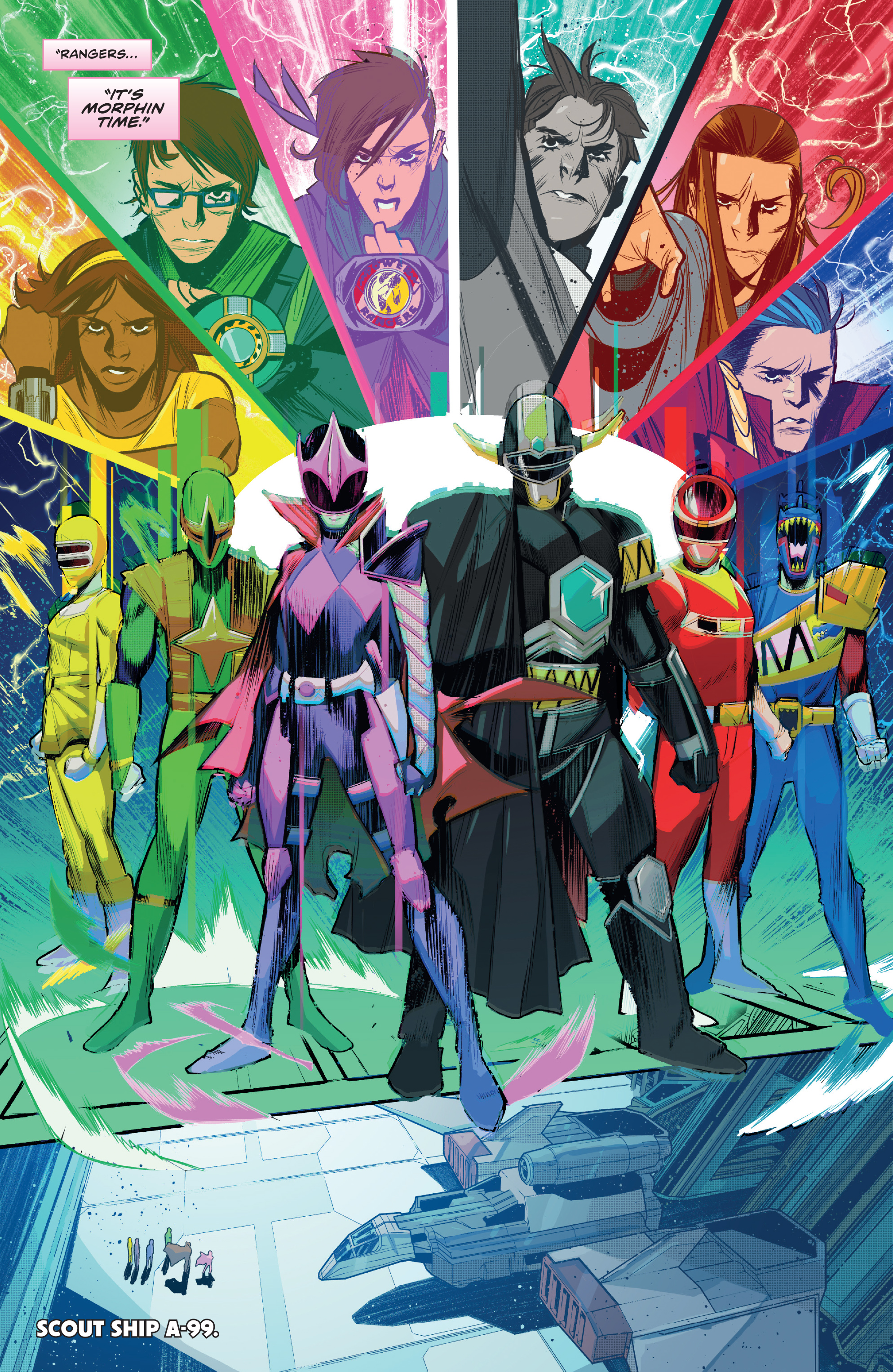 Mighty Morphin Power Rangers: Beyond the Grid (2020): Chapter 1 - Page 16