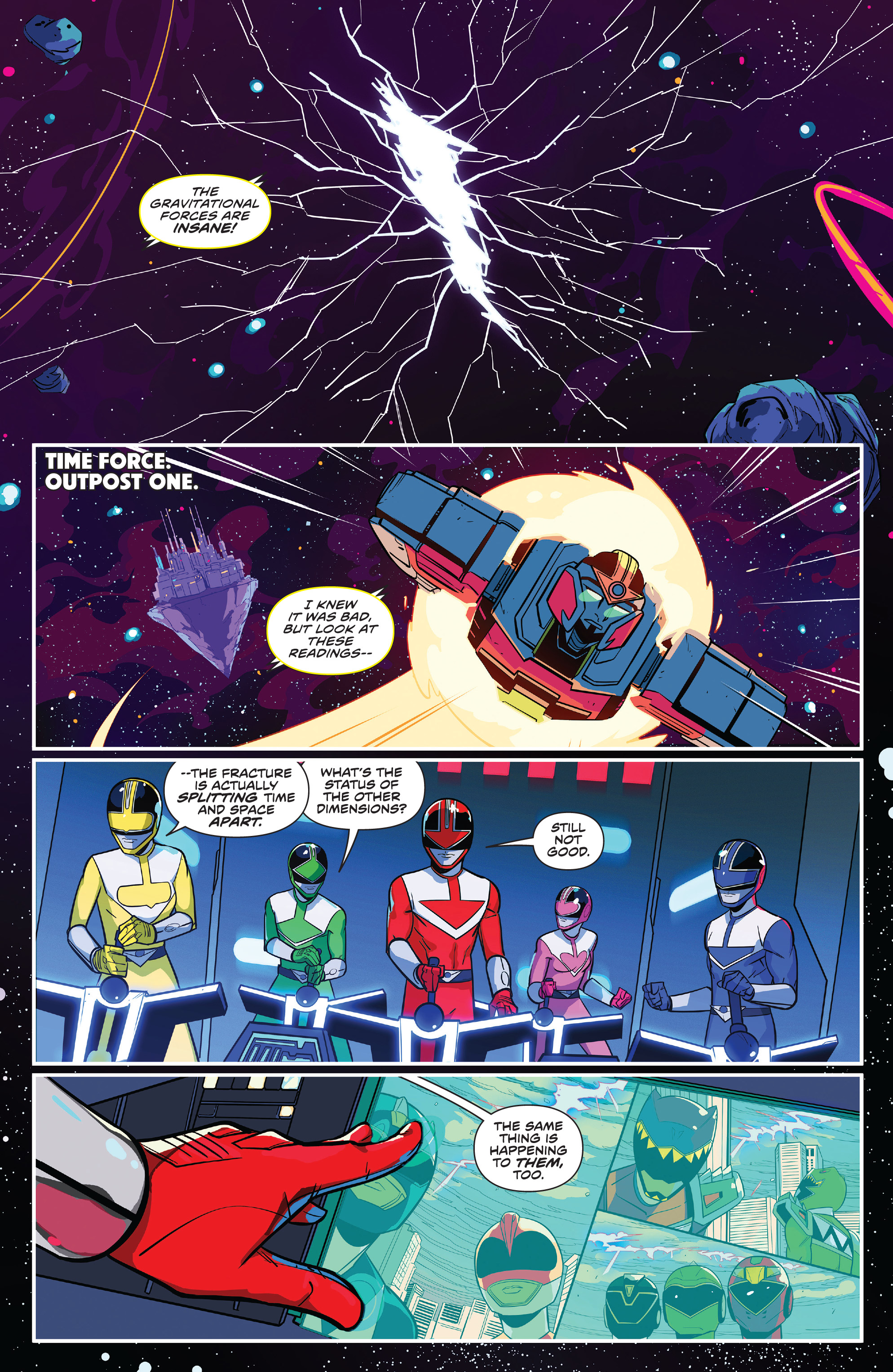 Mighty Morphin Power Rangers: Shattered Grid (2019): Chapter 1 - Page 9