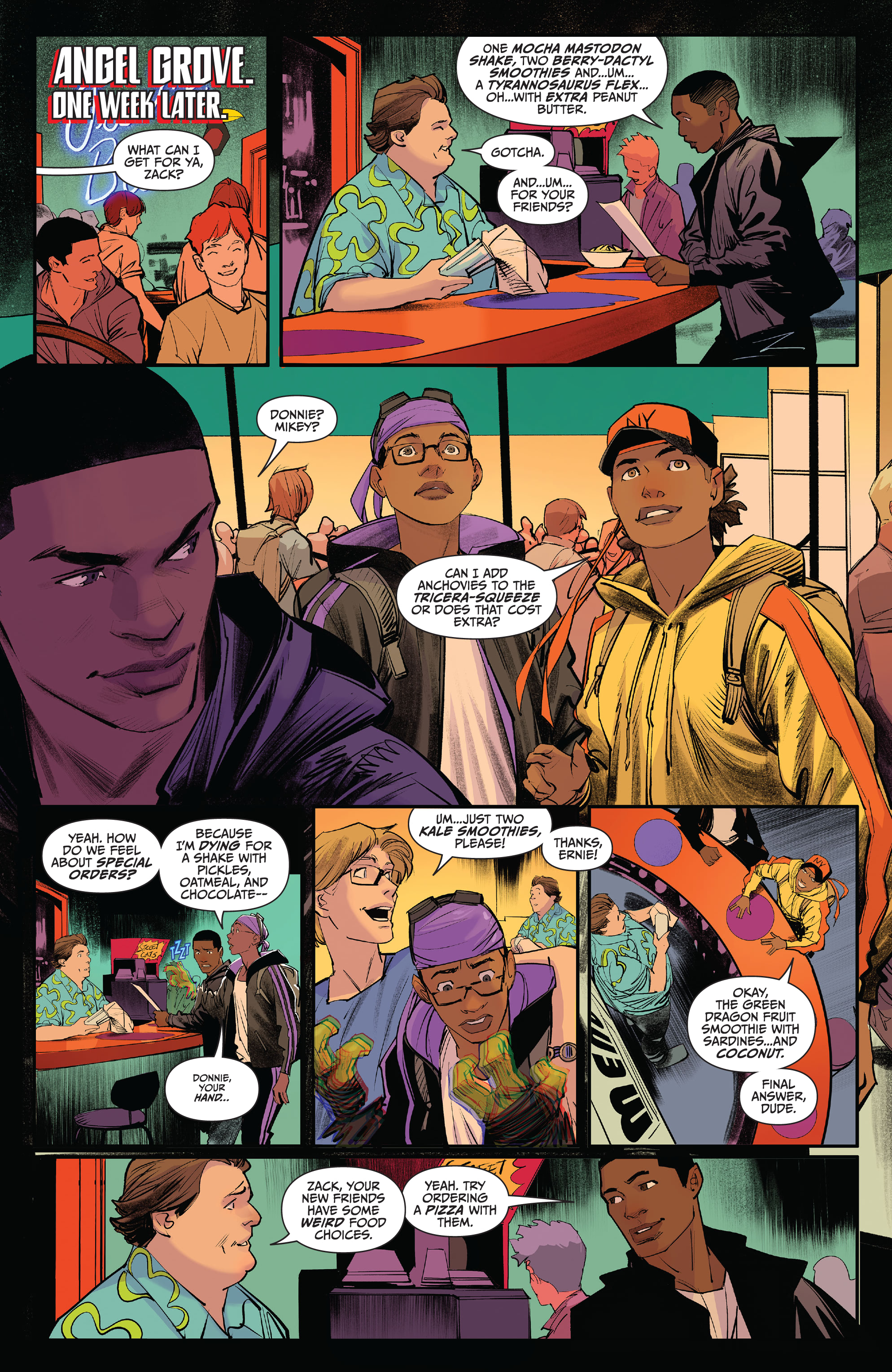 Mighty Morphin Power Rangers / Teenage Mutant Ninja Turtles II  (2022-): Chapter 1 - Page 6