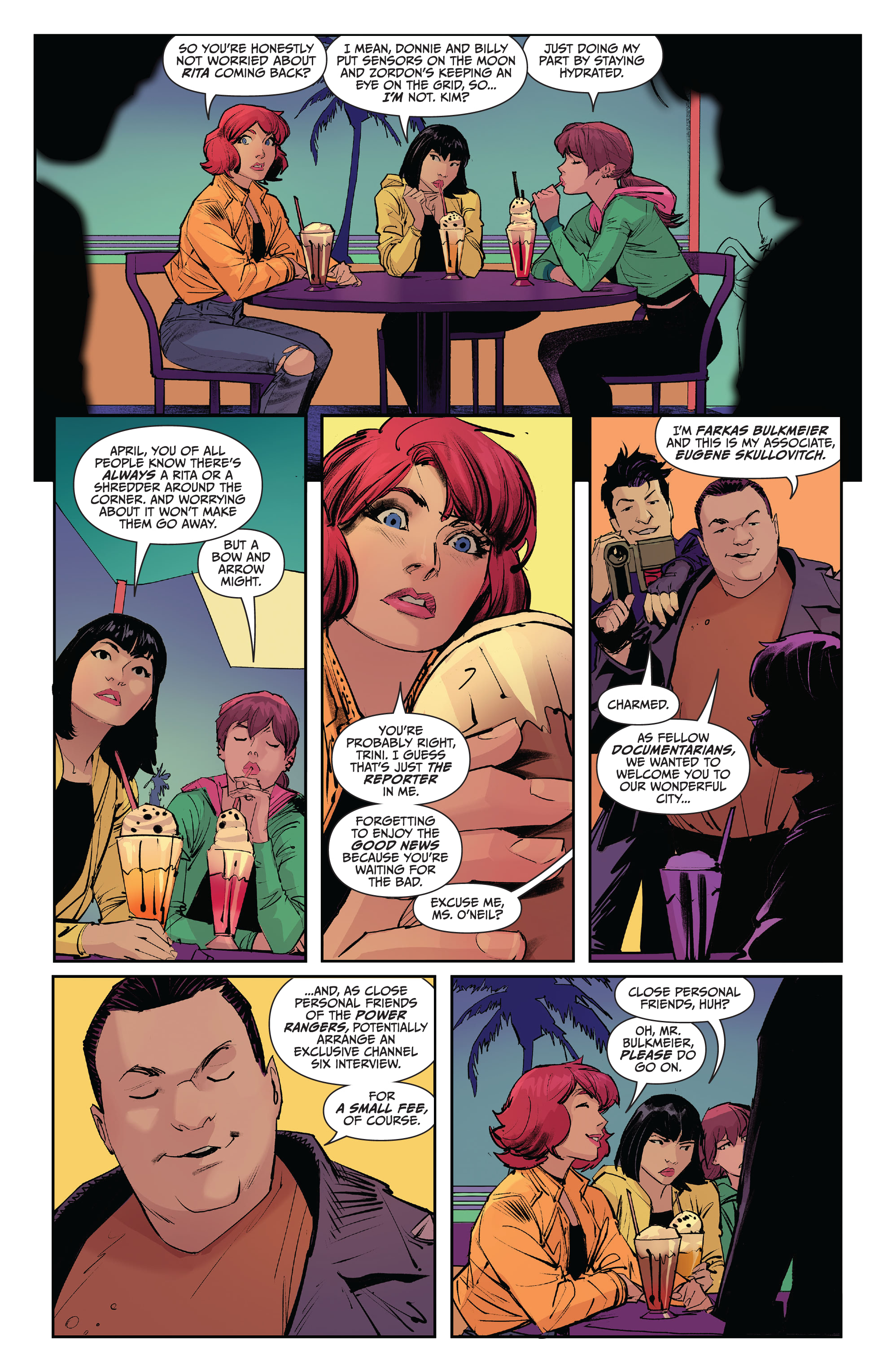 Mighty Morphin Power Rangers / Teenage Mutant Ninja Turtles II  (2022-): Chapter 1 - Page 7