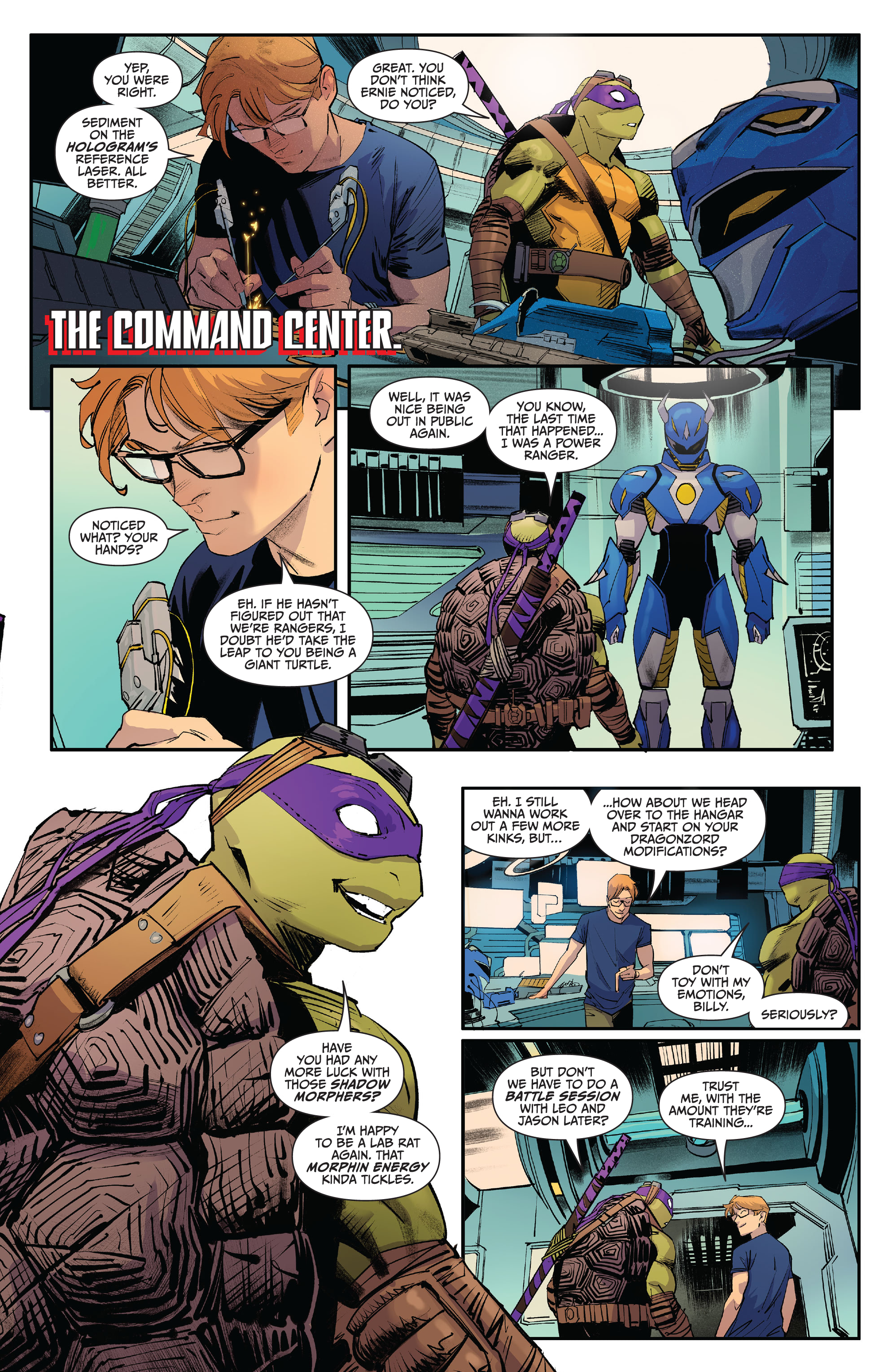 Mighty Morphin Power Rangers / Teenage Mutant Ninja Turtles II  (2022-): Chapter 1 - Page 8