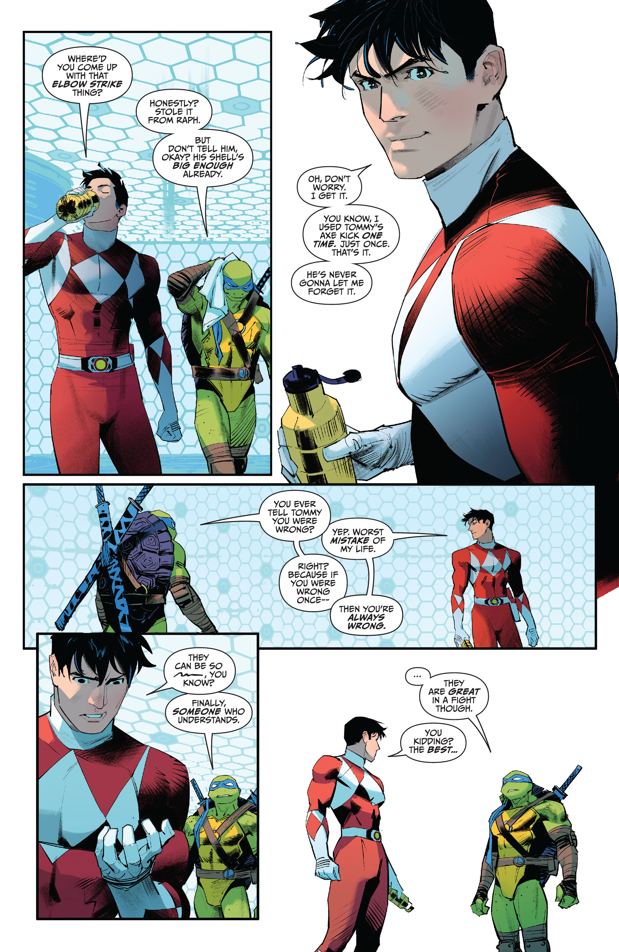 Mighty Morphin Power Rangers / Teenage Mutant Ninja Turtles II  (2022-): Chapter 1 - Page 10