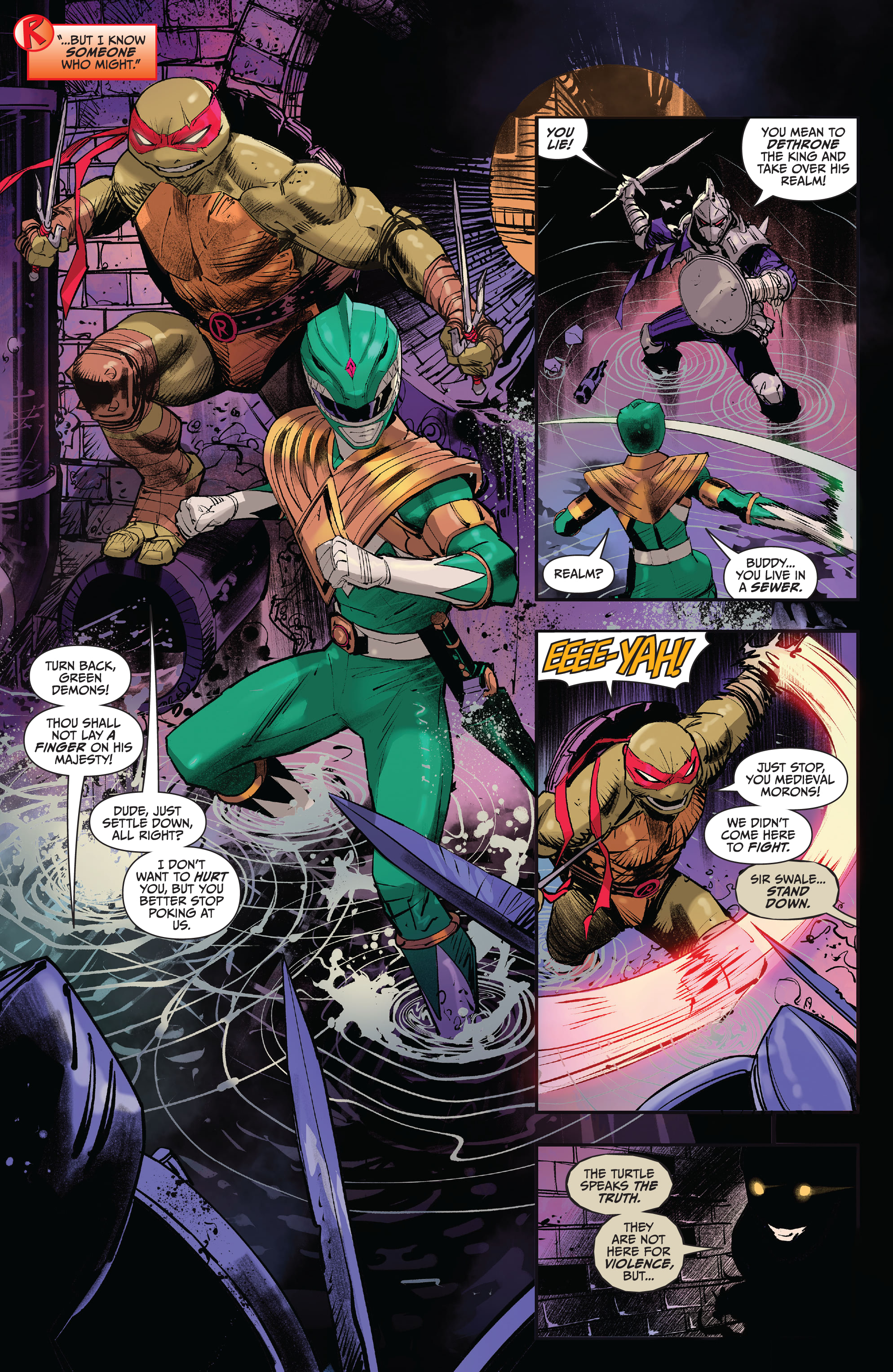 Mighty Morphin Power Rangers / Teenage Mutant Ninja Turtles II  (2022-): Chapter 1 - Page 12
