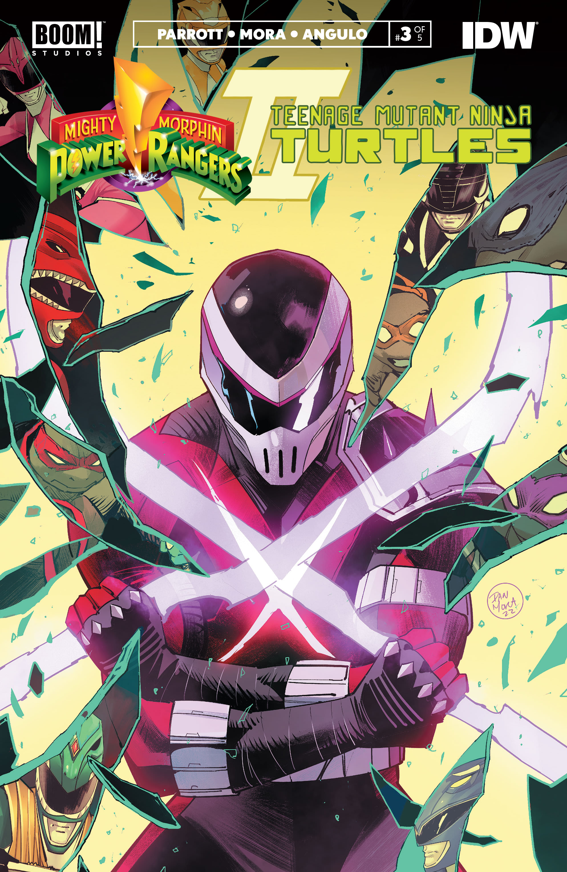 Mighty Morphin Power Rangers / Teenage Mutant Ninja Turtles II  (2022-): Chapter 3 - Page 1