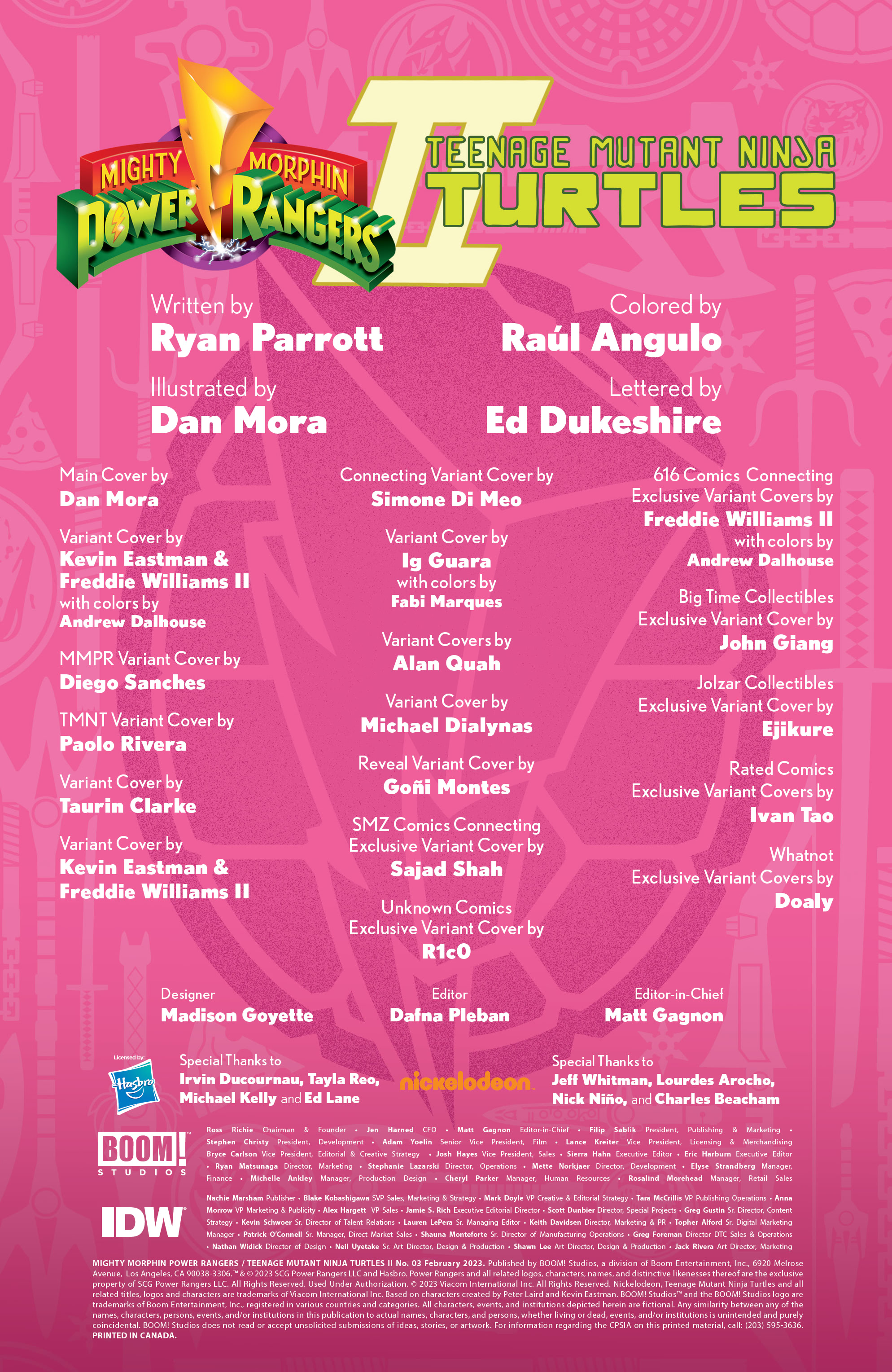 Mighty Morphin Power Rangers / Teenage Mutant Ninja Turtles II  (2022-): Chapter 3 - Page 2