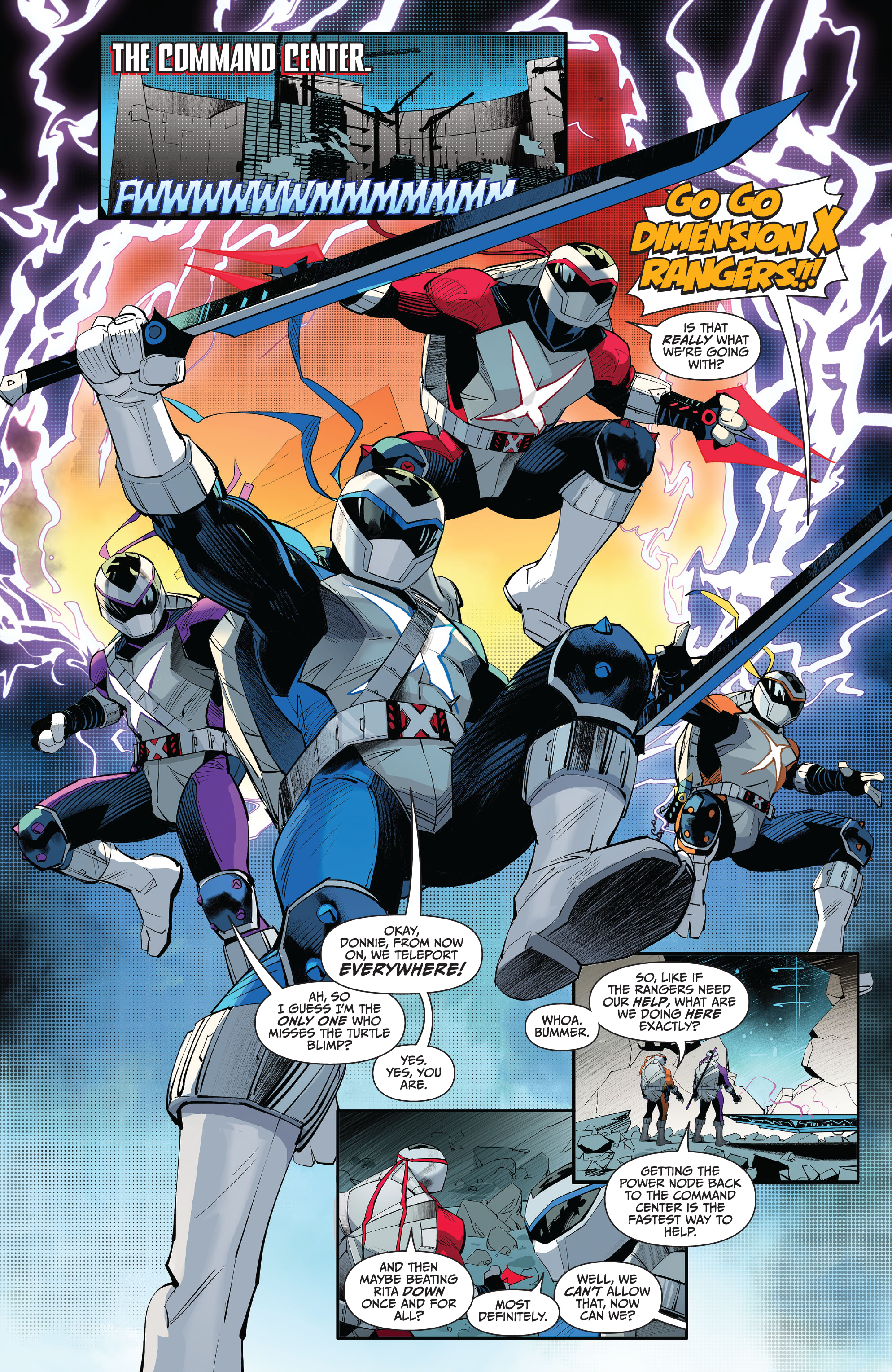 Mighty Morphin Power Rangers / Teenage Mutant Ninja Turtles II  (2022-): Chapter 5 - Page 3