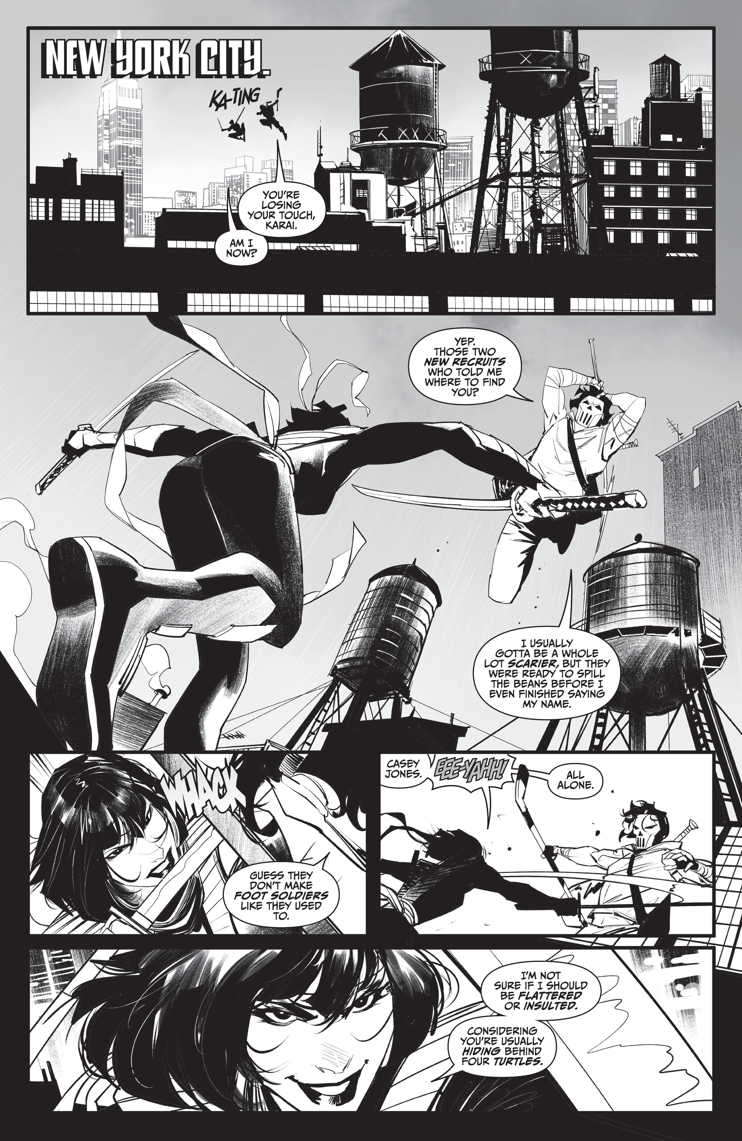 Mighty Morphin Power Rangers / Teenage Mutant Ninja Turtles II  (2022-): Chapter bw1 - Page 3