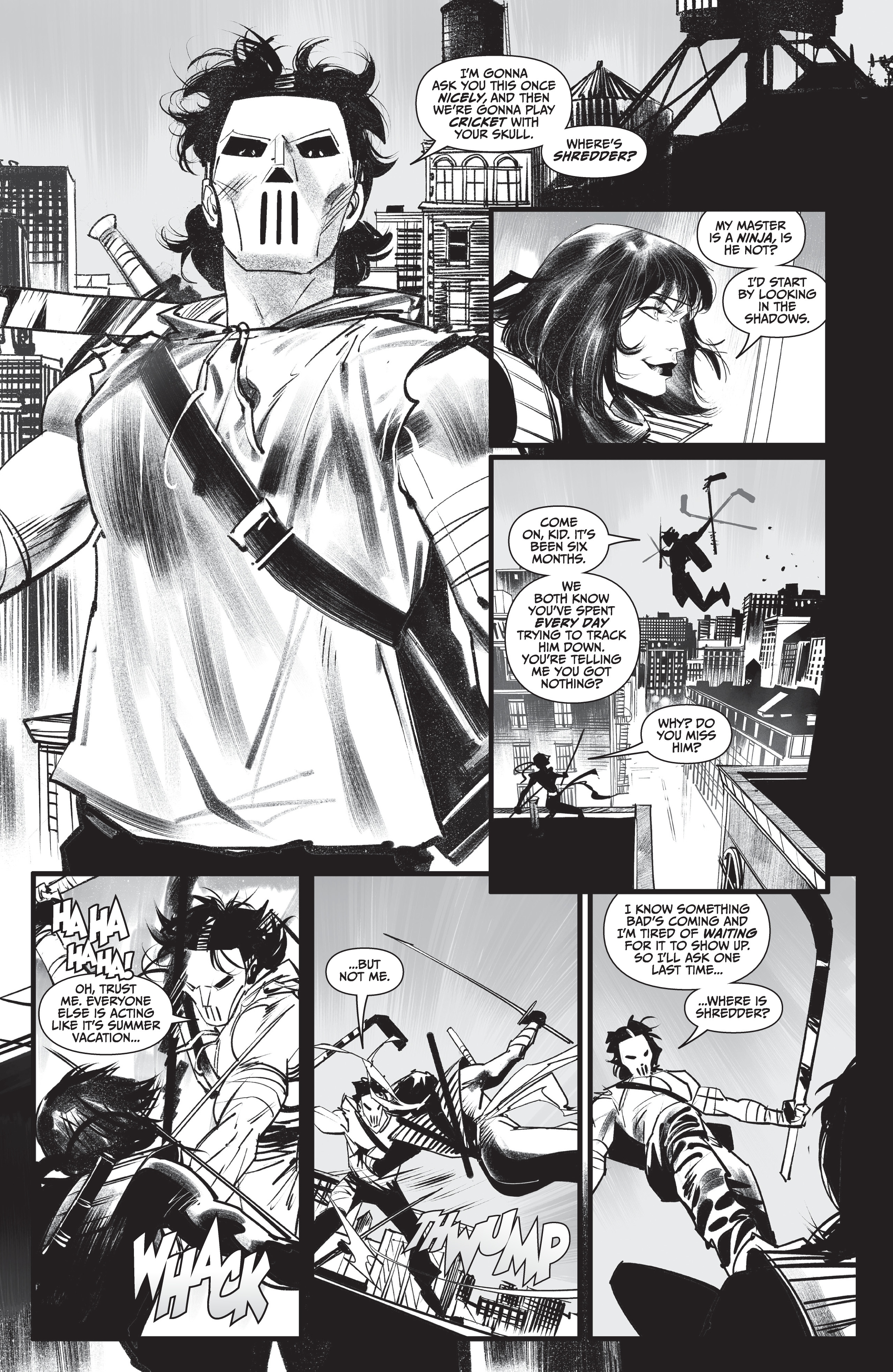 Mighty Morphin Power Rangers / Teenage Mutant Ninja Turtles II  (2022-): Chapter bw1 - Page 4