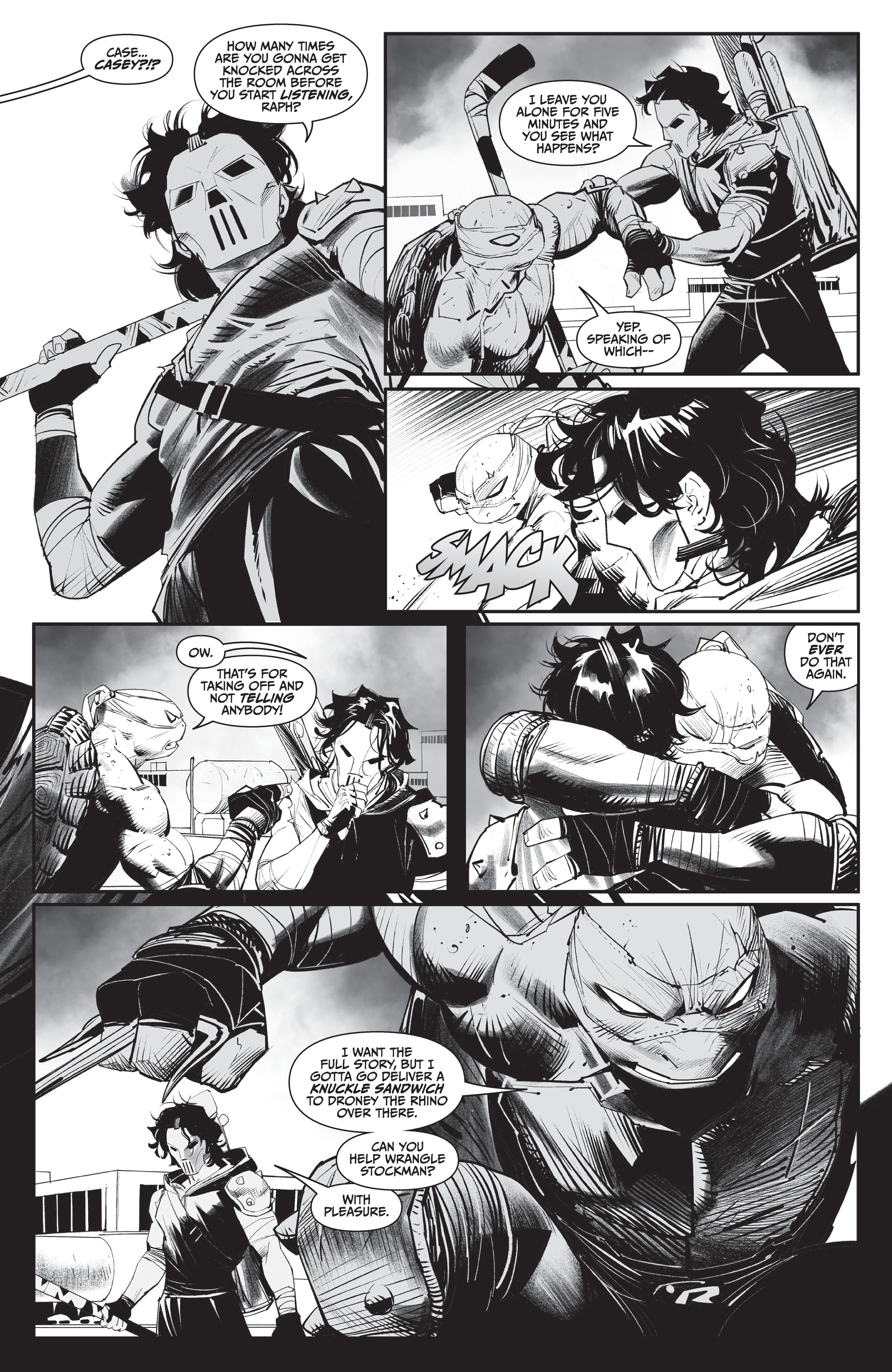Mighty Morphin Power Rangers / Teenage Mutant Ninja Turtles II  (2022-): Chapter bw1 - Page 19