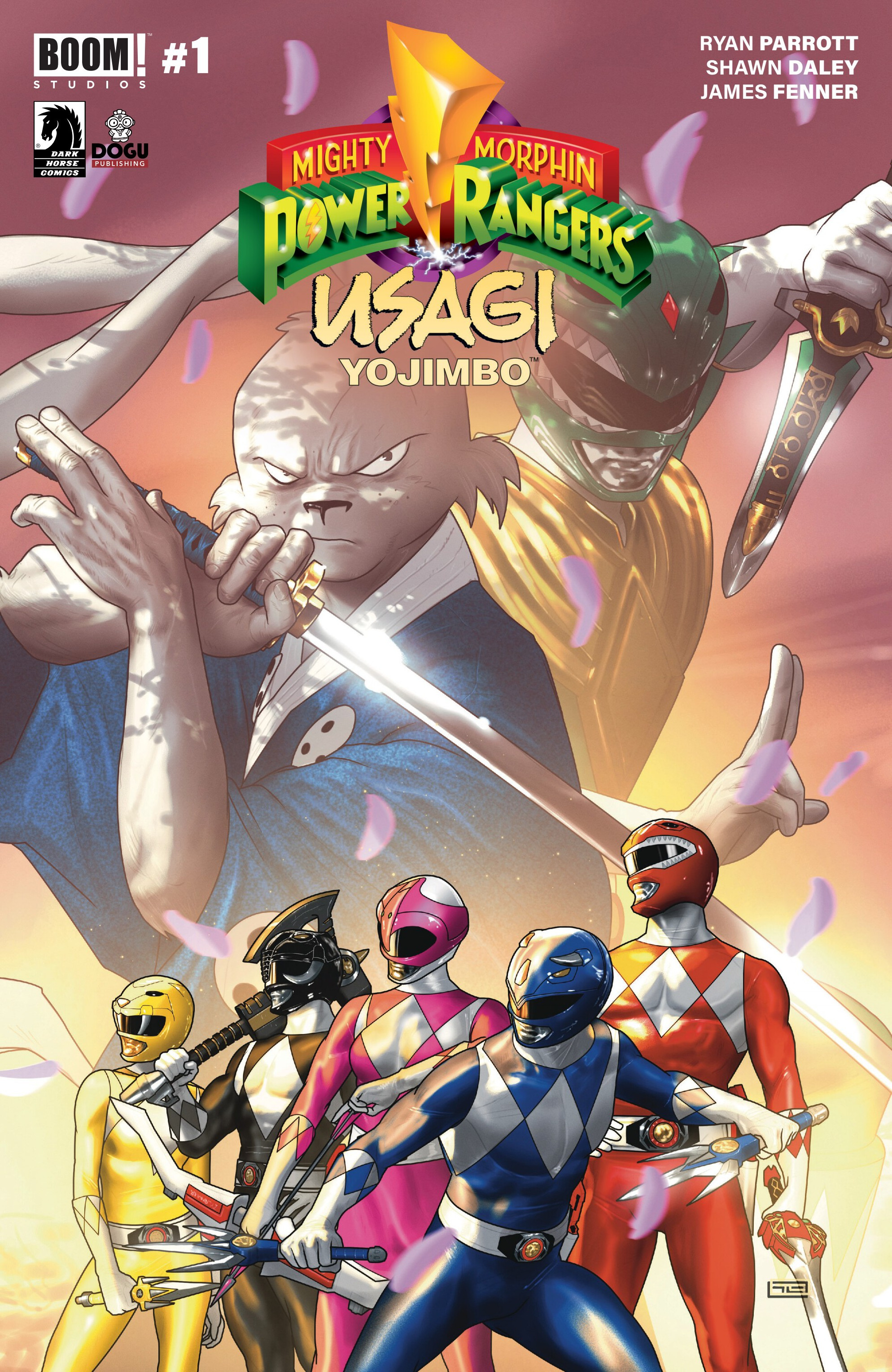 Mighty Morphin Power Rangers / Usagi Yojimbo (2024-): Chapter 1 - Page 1