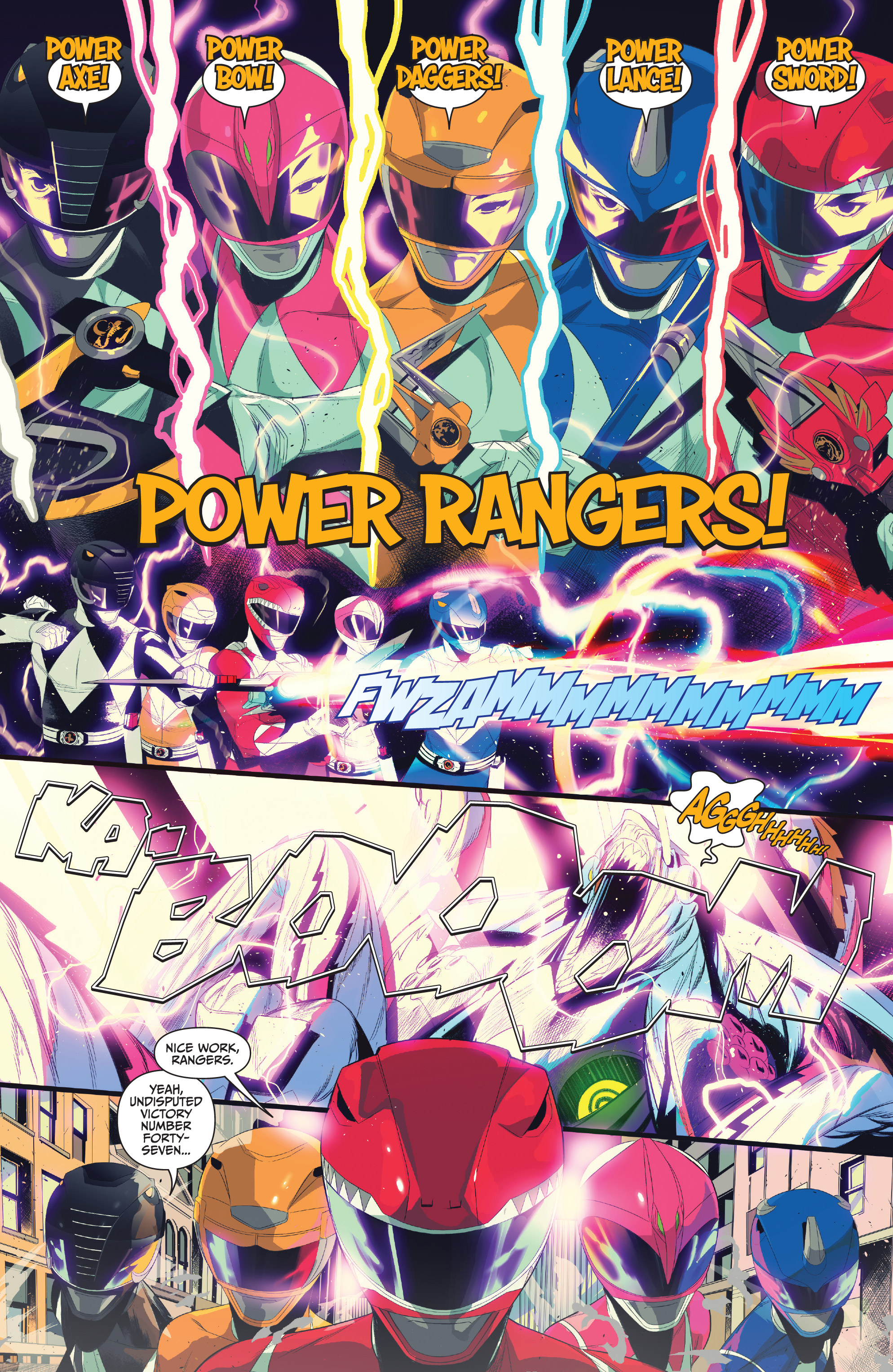 Mighty Morphin Power Rangers/Teenage Mutant Ninja Turtles (2019-): Chapter 1 - Page 6
