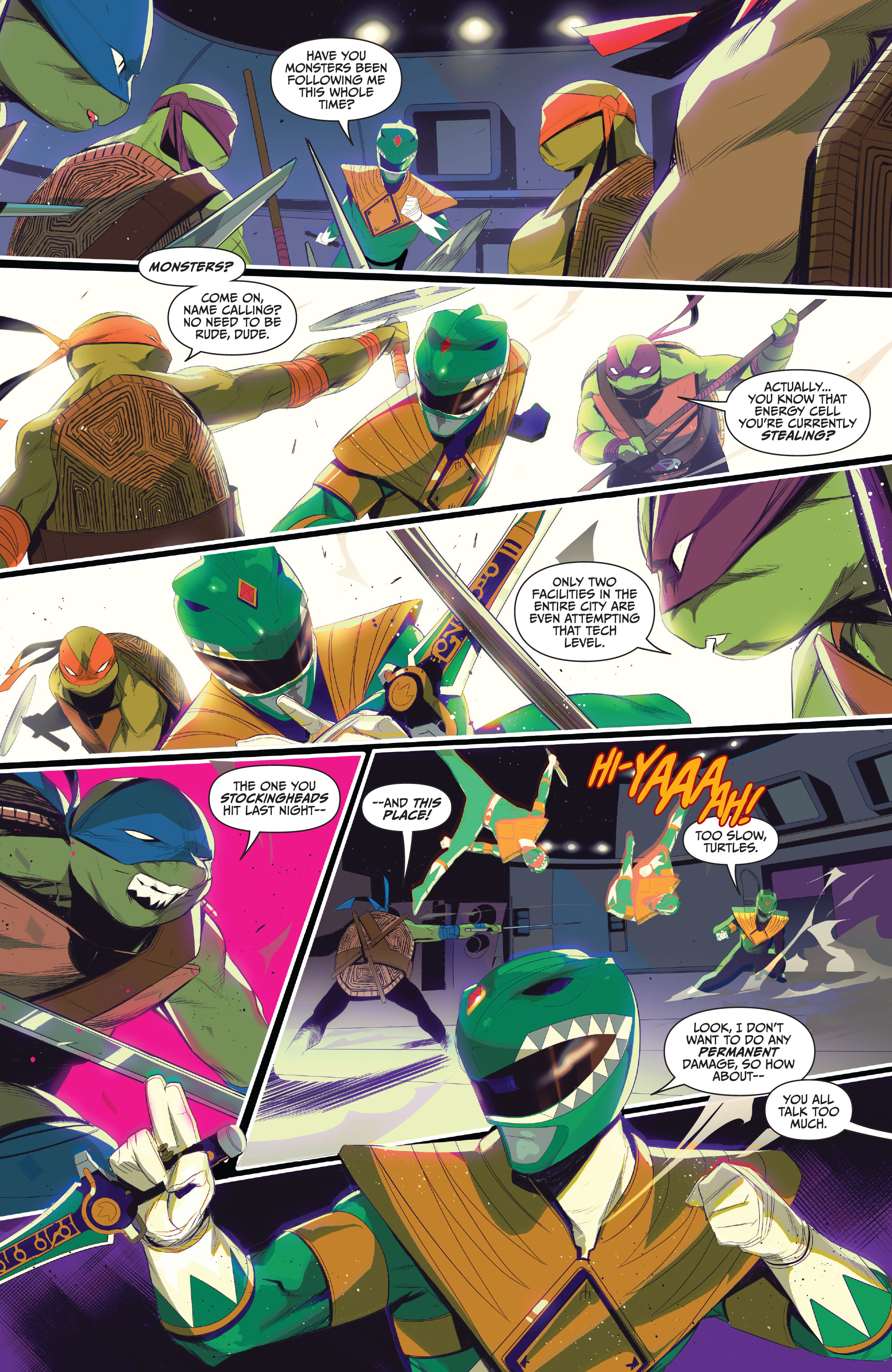 Mighty Morphin Power Rangers/Teenage Mutant Ninja Turtles (2019-): Chapter 1 - Page 19