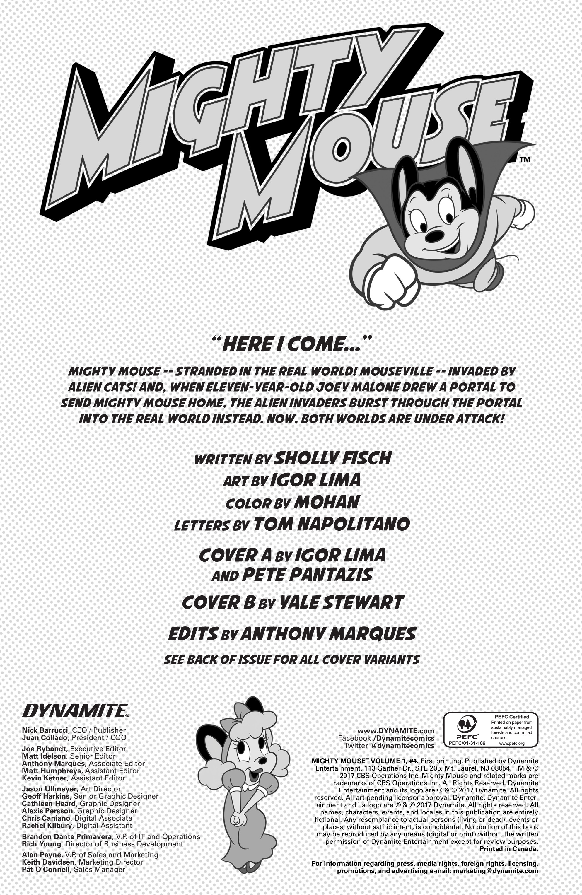 Mighty Mouse (2017): Chapter 4 - Page 3