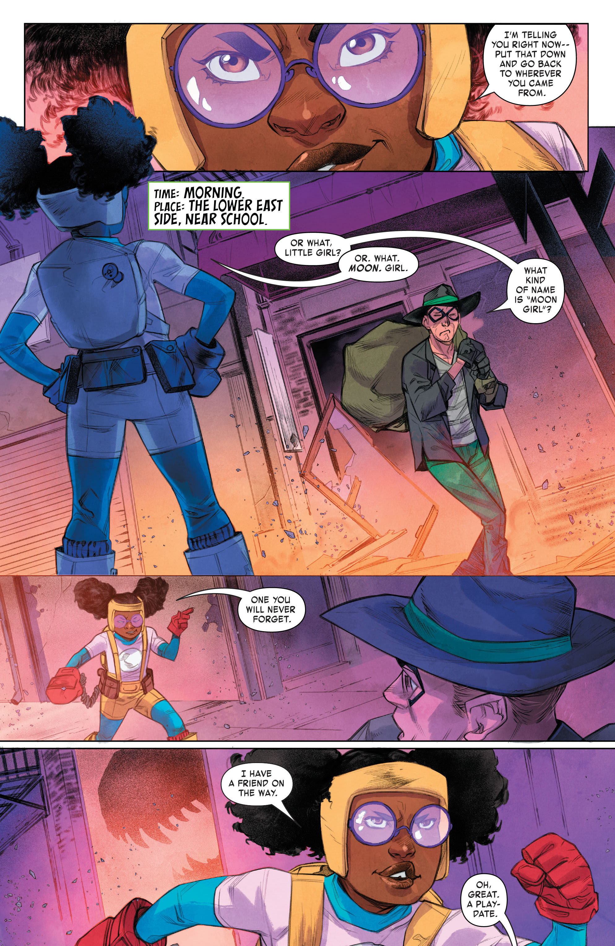 Miles Morales and Moon Girl (2022-): Chapter 1 - Page 4