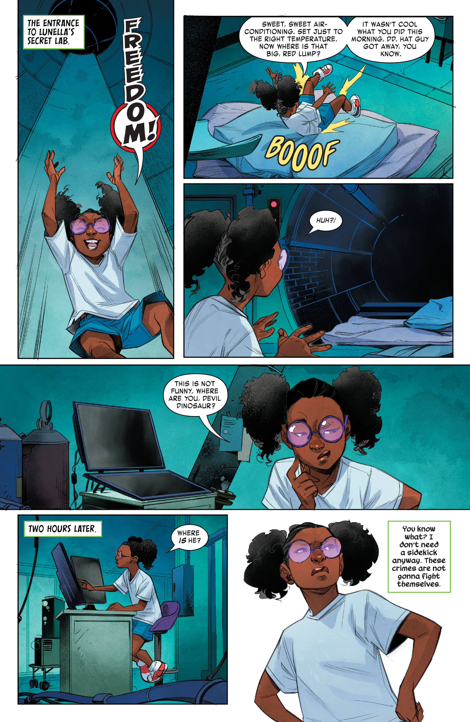 Miles Morales and Moon Girl (2022-): Chapter 1 - Page 9