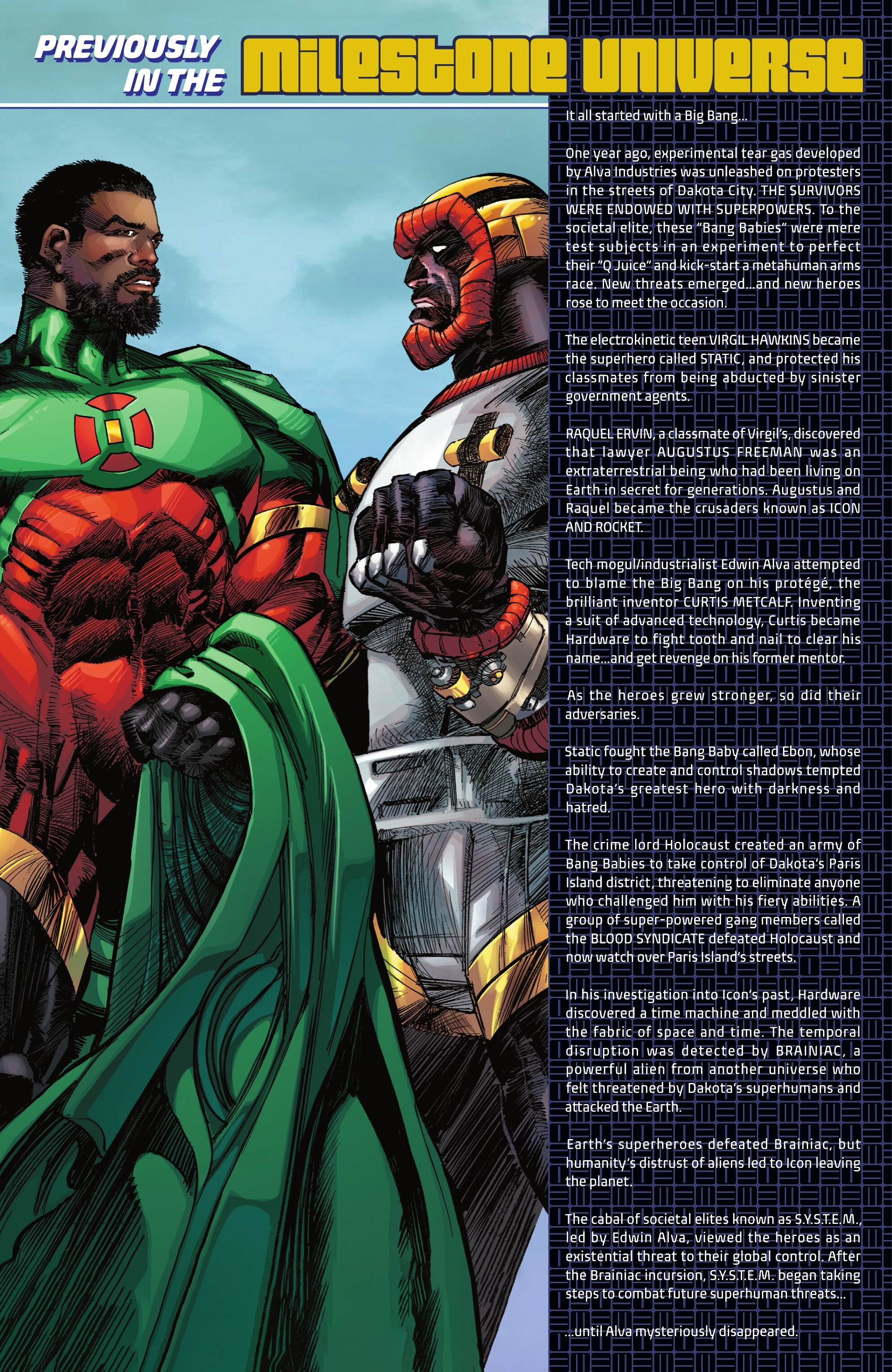 Milestone Universe: The Shadow Cabinet (2024-): Chapter 1 - Page 3