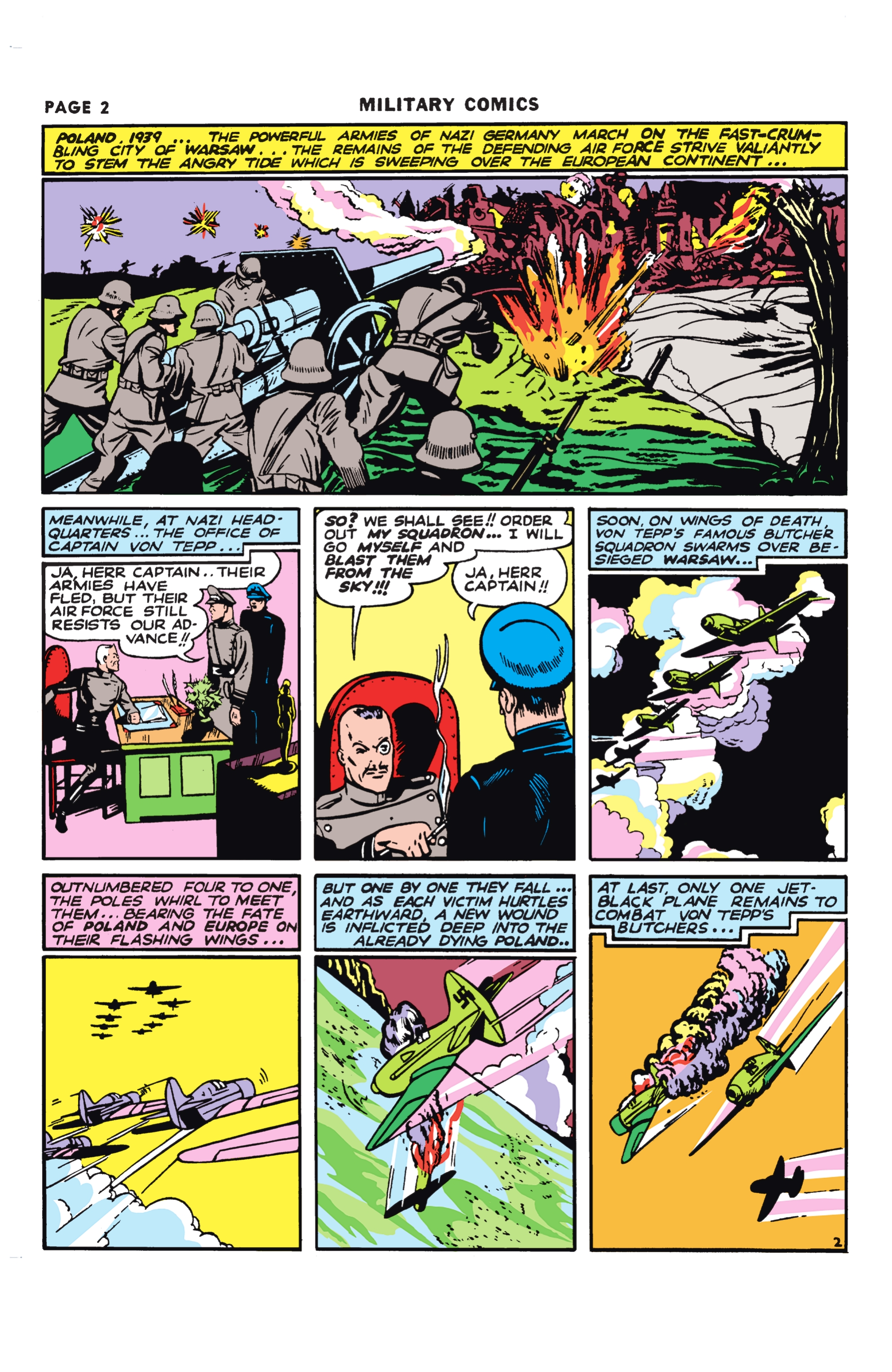 Military Comics (Facsimile Edition) (1941, 2024): Chapter 1 - Page 4